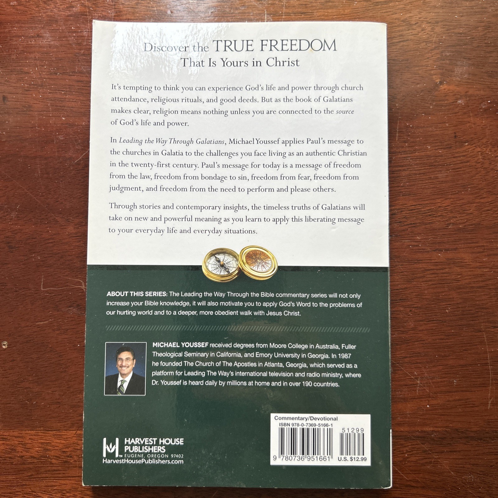 Leading the Way Through Galatians by Michael Youssef (2013, Trade Paperback) K15