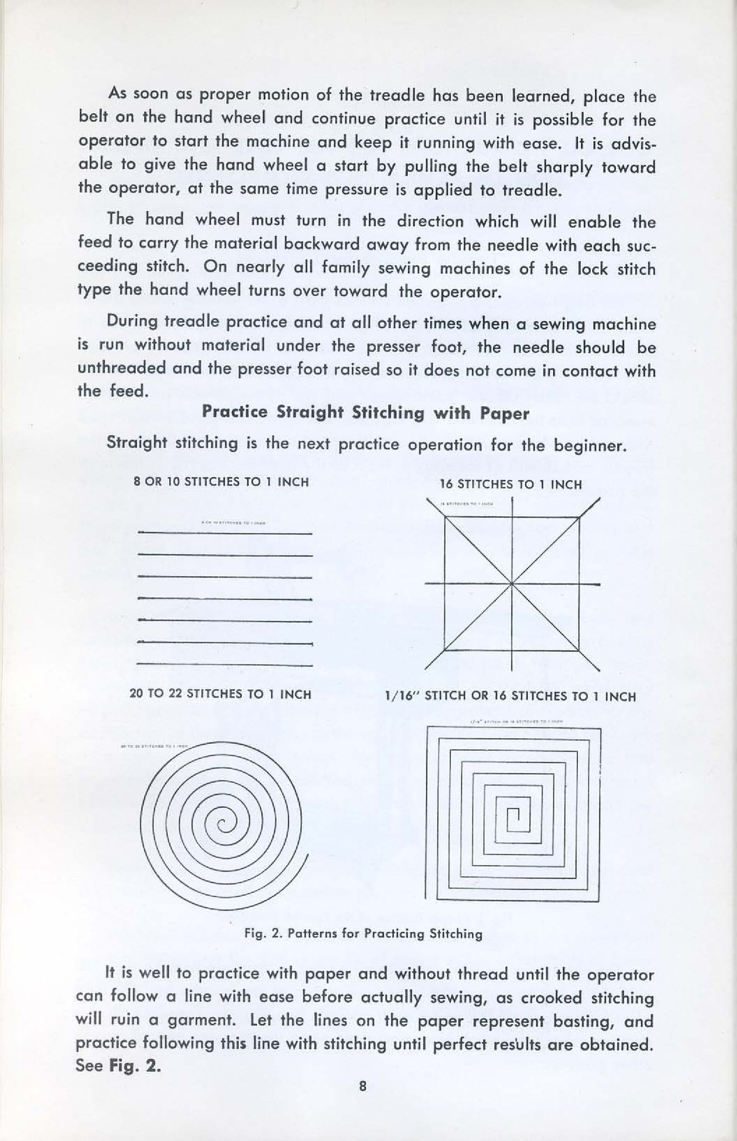 SINGER Teacher’s Textbook of Machine Sewing Manual – COIL BOUND – TOUGH COVERING
