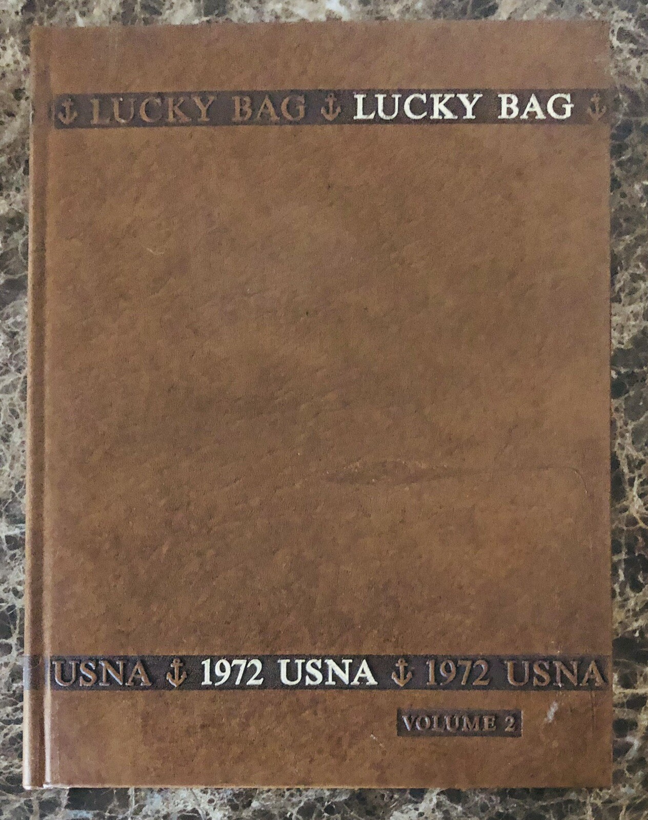 1972 United States Naval Academy Annapolis USNA Yearbook Lucky Bag Volume 2