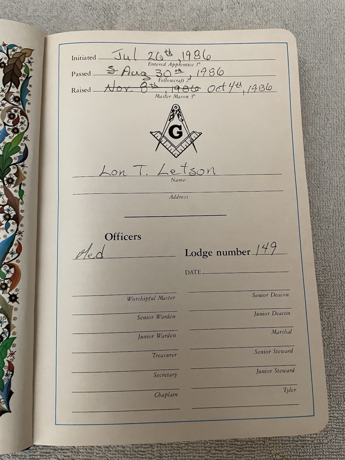 Holy Bible Master Mason Edition