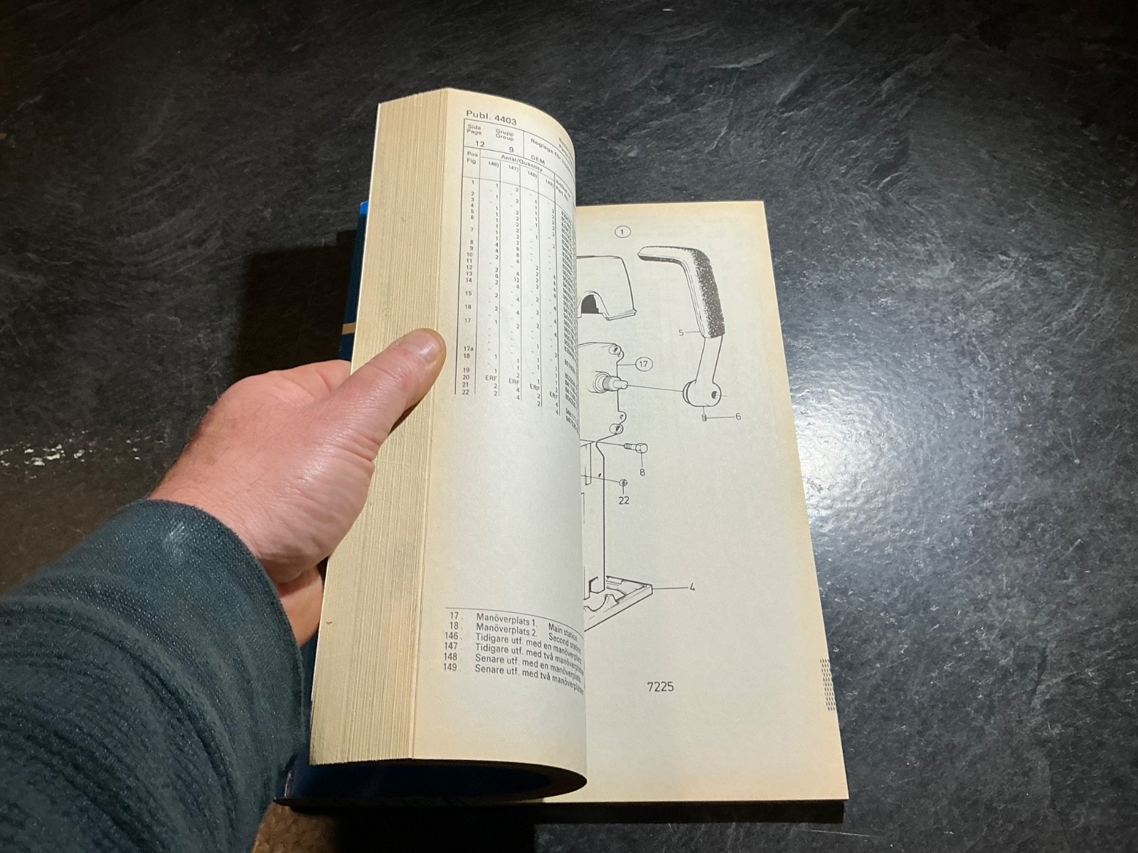 Volvo Penta AQ290A Parts Catalogue GM 5.7L 350 cu. in. V8