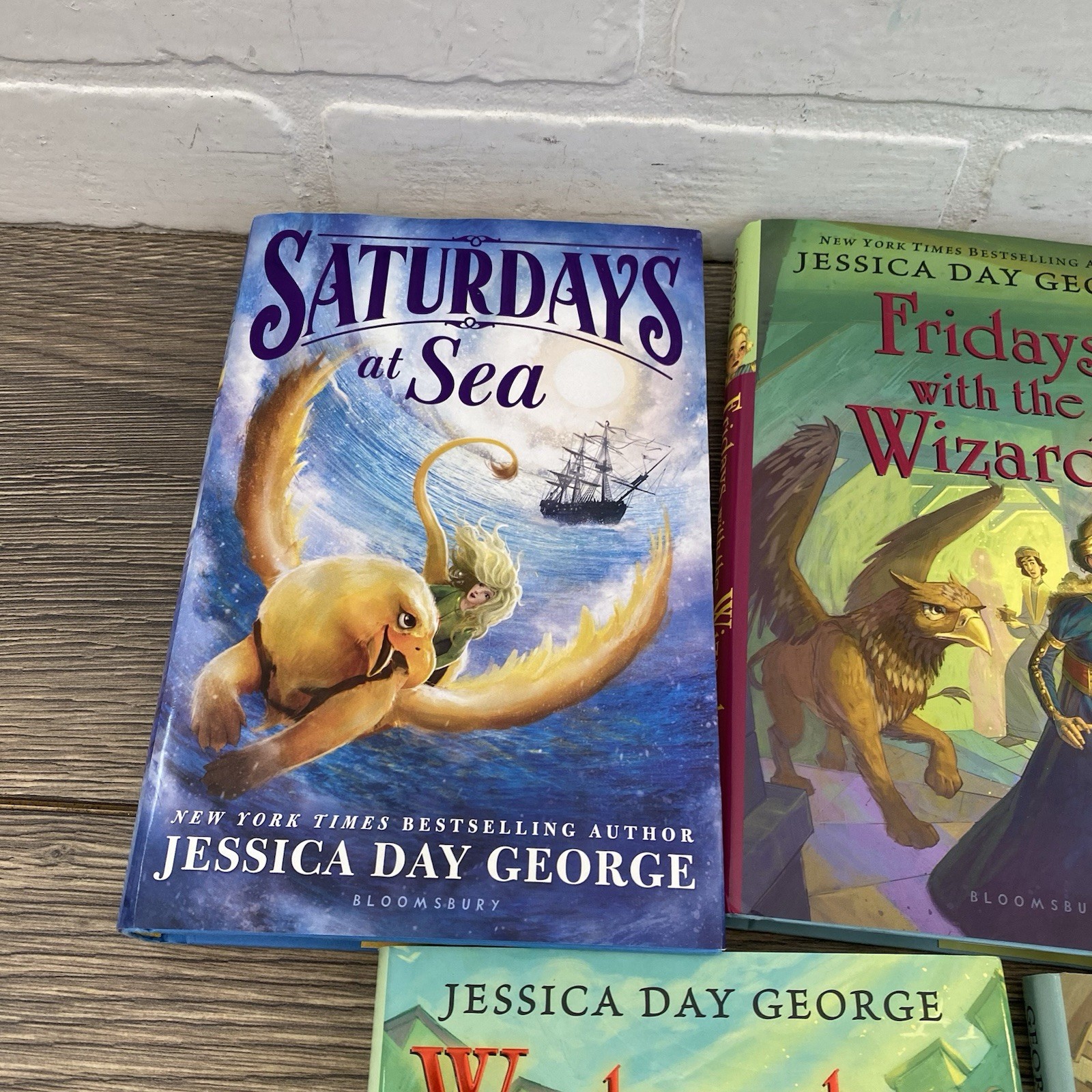Book Series Set By Jessica Day George Set Of 5 Books Bloomsbury Signed