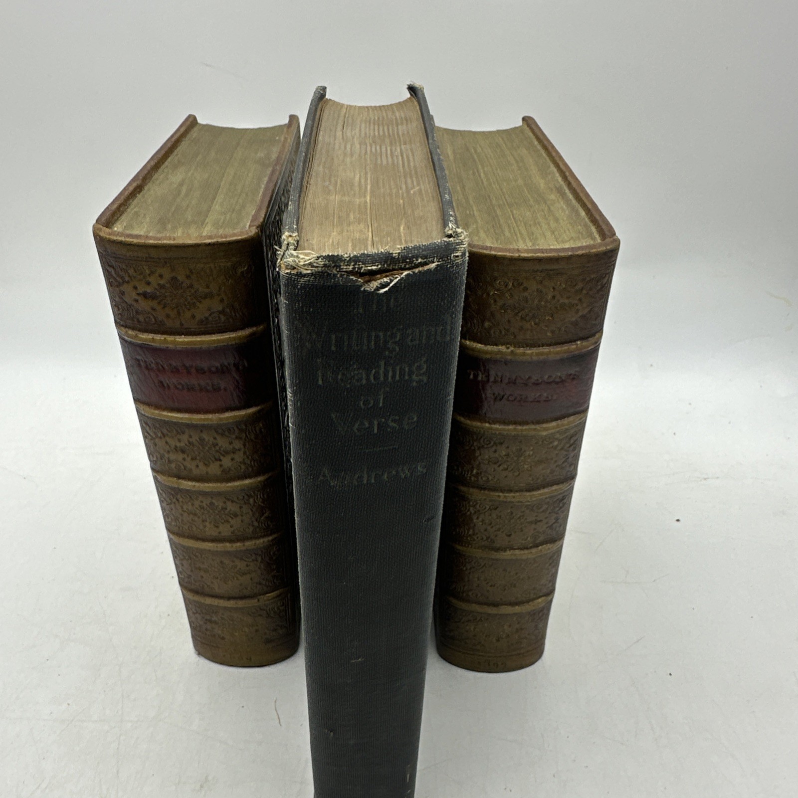 Writing and Reading of Verse 1920 Poetry Instruction Antique (AC186)