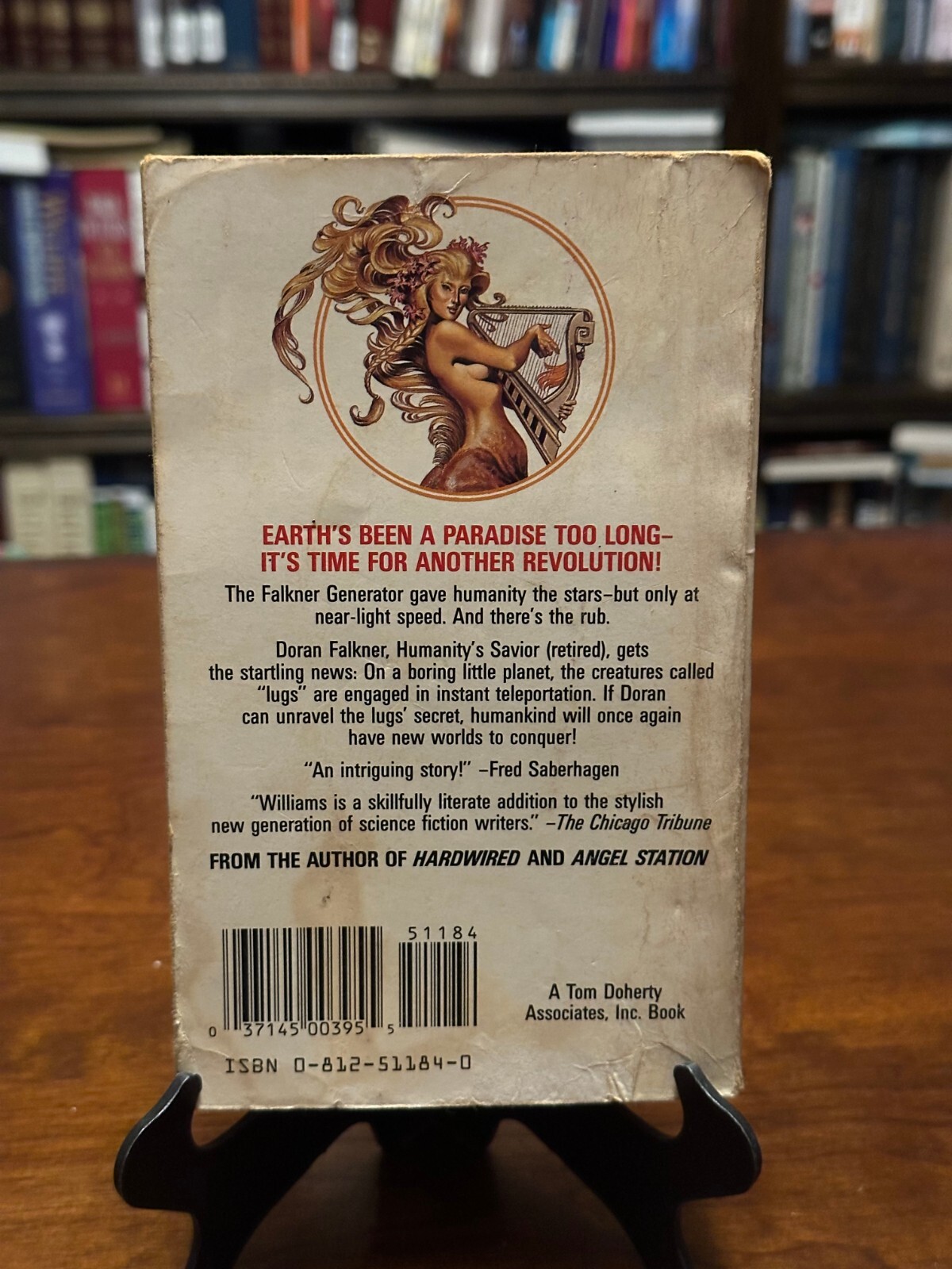 KNIGHT MOVES by Walter Jon Williams (1ST EDITION – 2ND PRINTING)