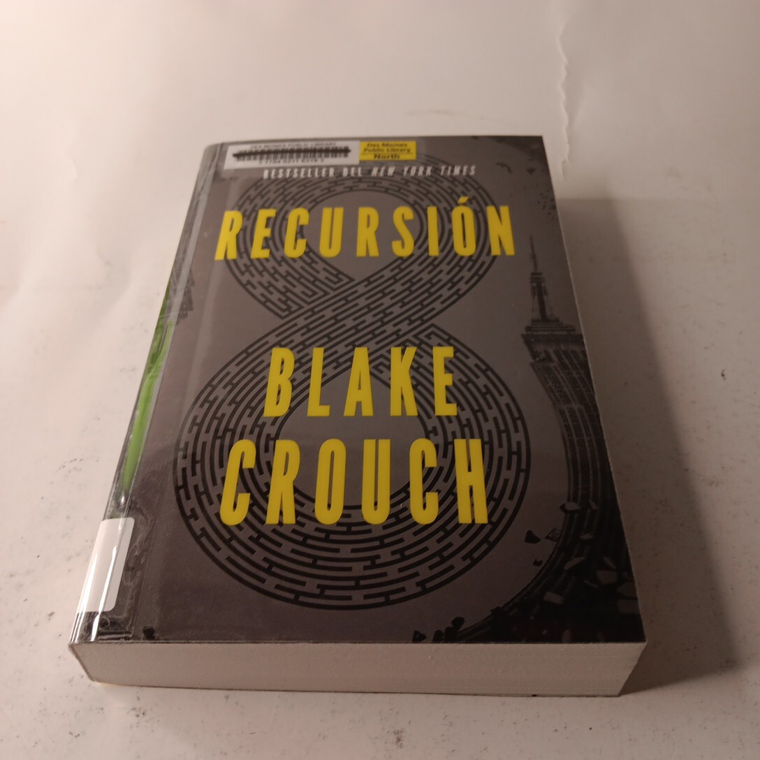 Recursión / Recursion by Blake Crouch TPB (2021)