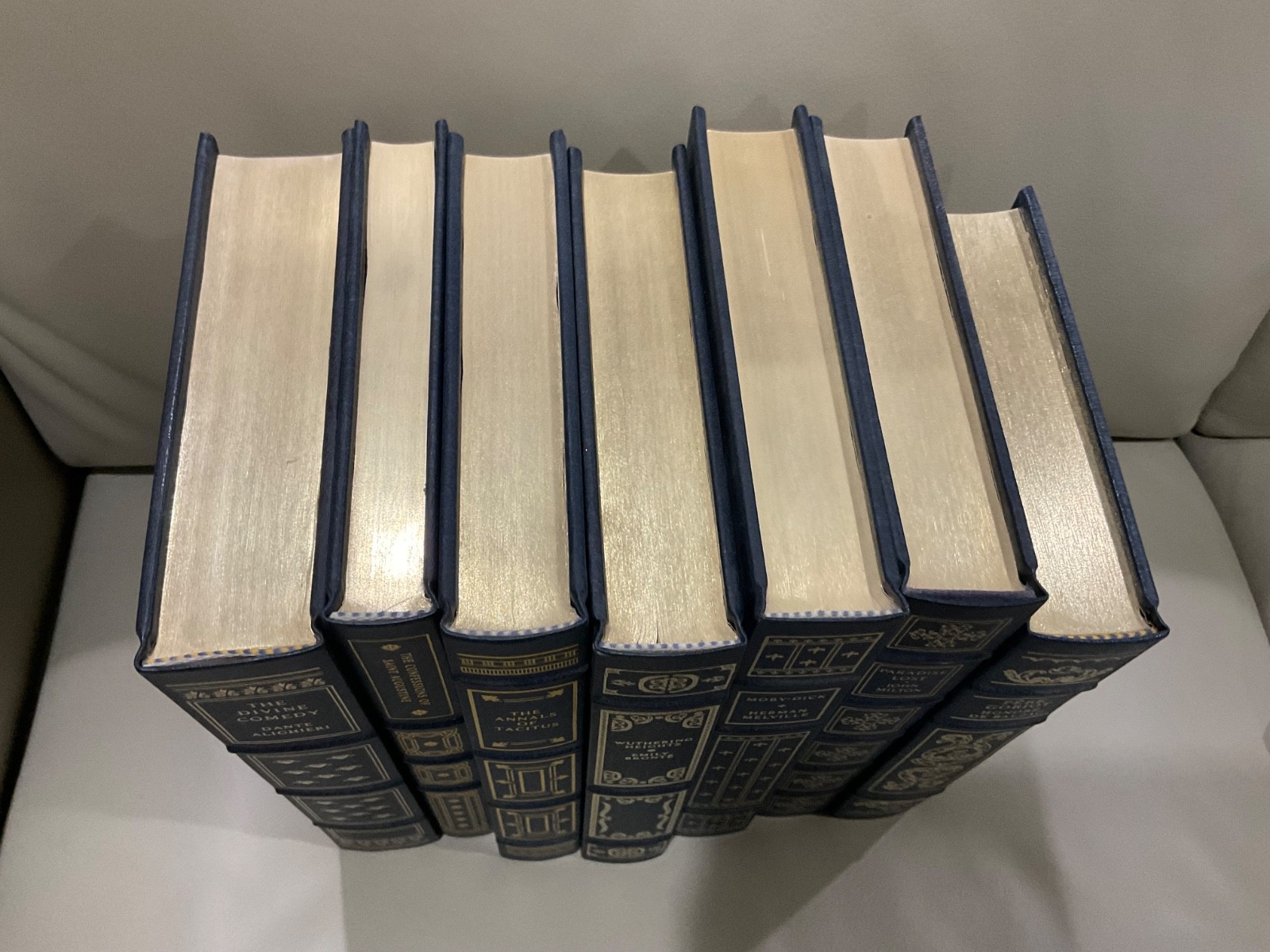 The Franklin Library Lot 7 Classic Literature Books ~ VERY NICE!