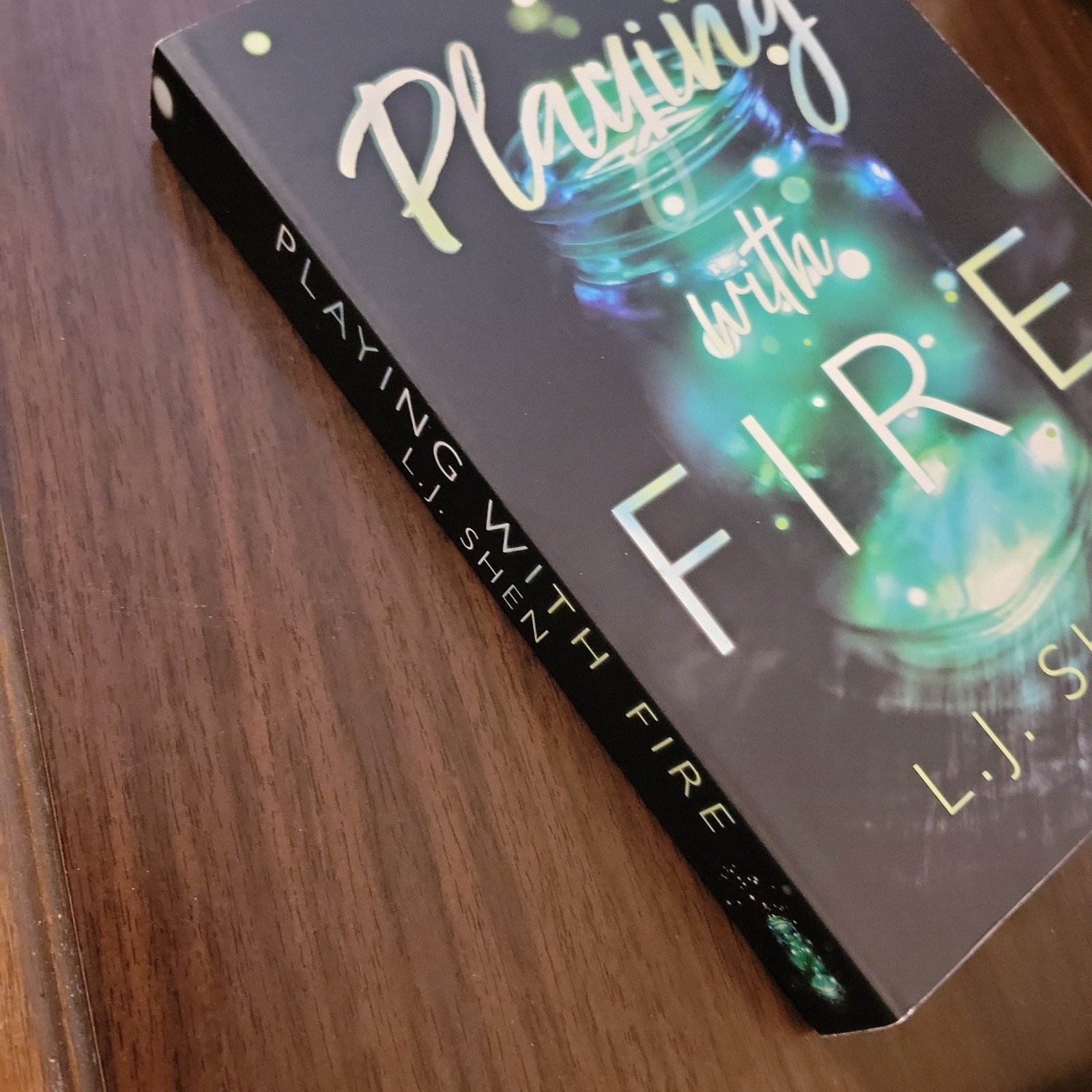 L J Shen Playing With Fire Signed Copy Bookworm Box paperback Romance