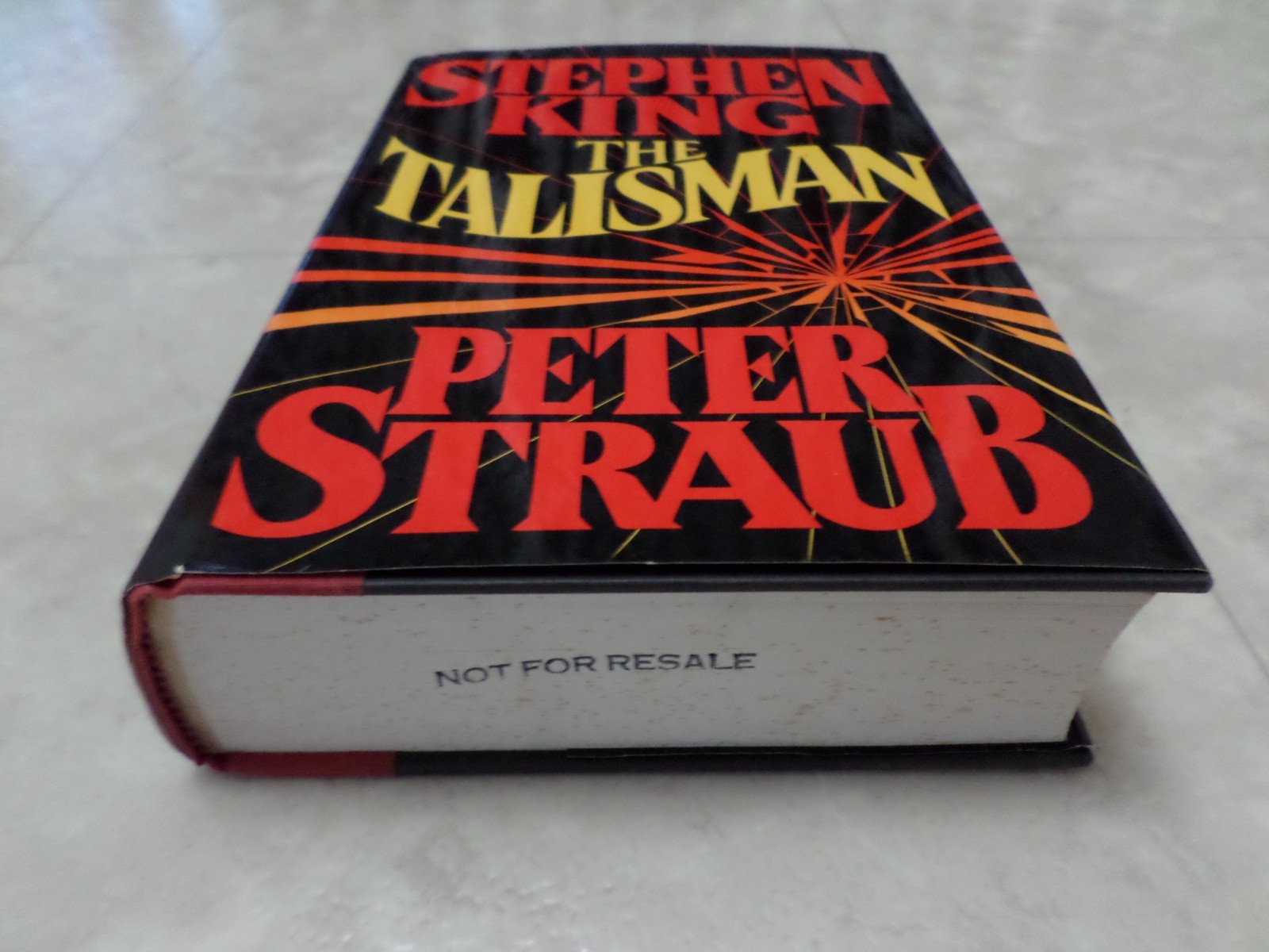 Talisman by Peter Straub and Stephen King (1984, Hardcover)