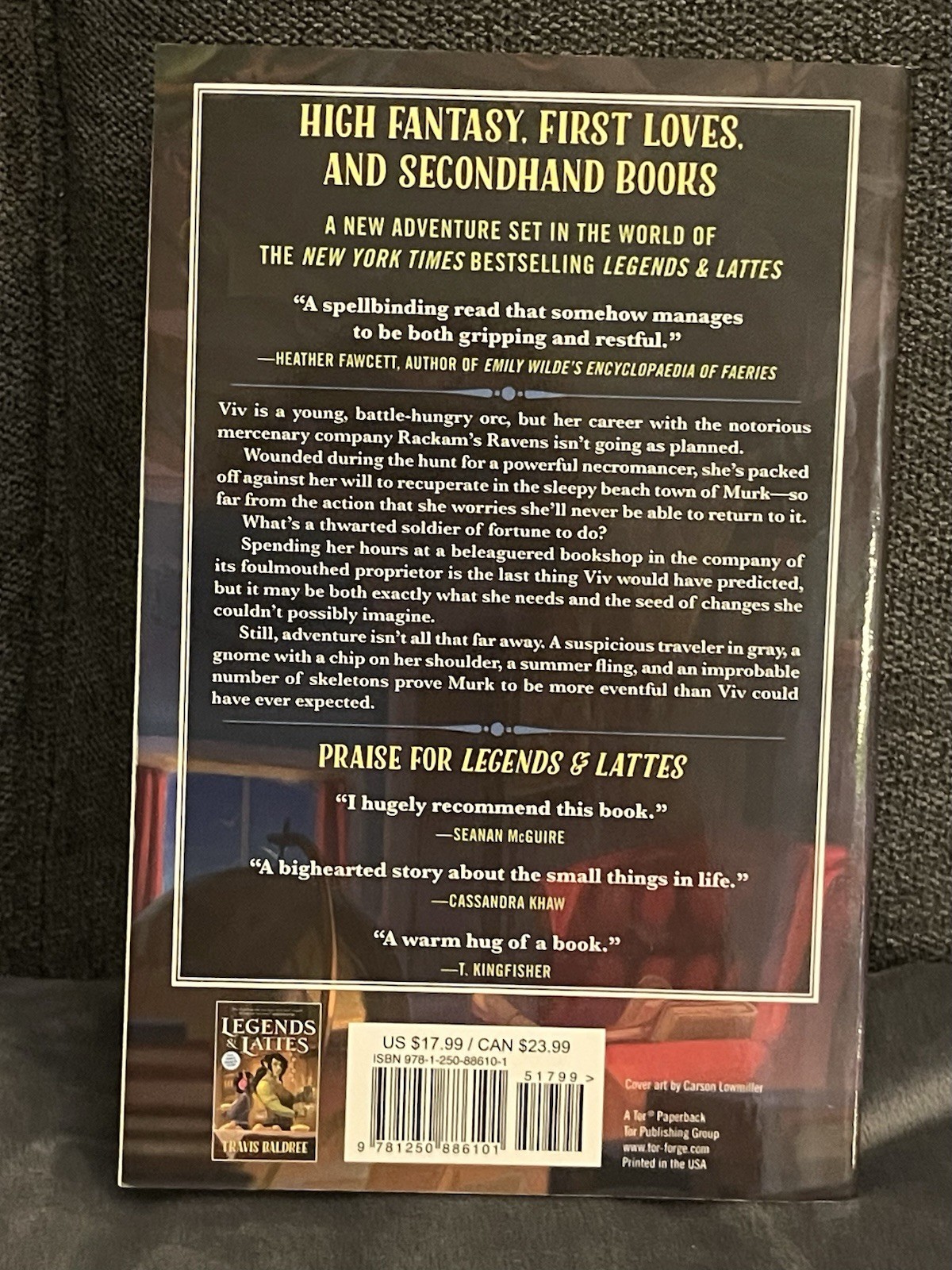 Bookshops & Bonedust by Travis Baldree Paperback