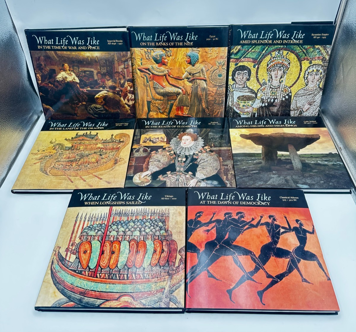 Lot of 8 What Life Was Like Time-Life Series Hardcover Dustjacket
