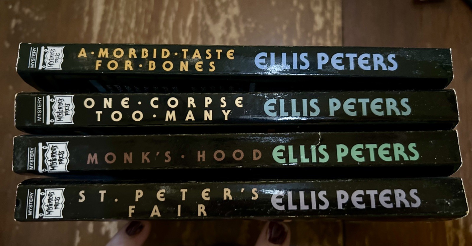 Lot of 4 Brother Cadfael 1-4 by Ellis Peters Historical Mysteries Paperback Book