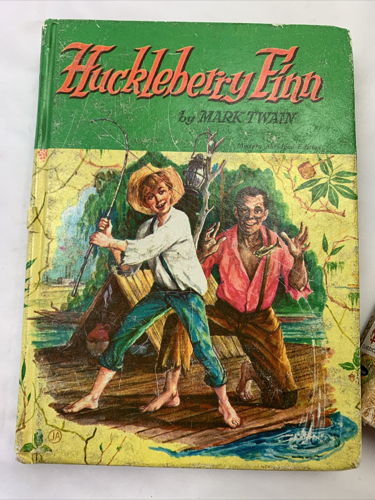 Mark Twains Tom Sawyer And Huckleberry Finn Book Lot By Whitman Publishing Co