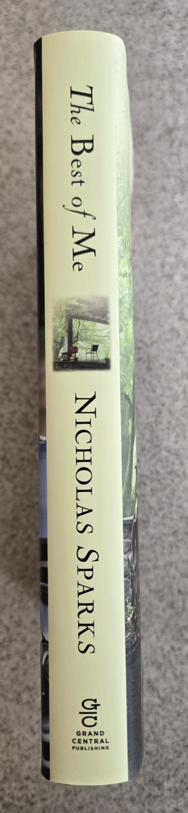 Nicholas Sparks The Best Of Me Hardcover Fiction Novel First Edition Like New