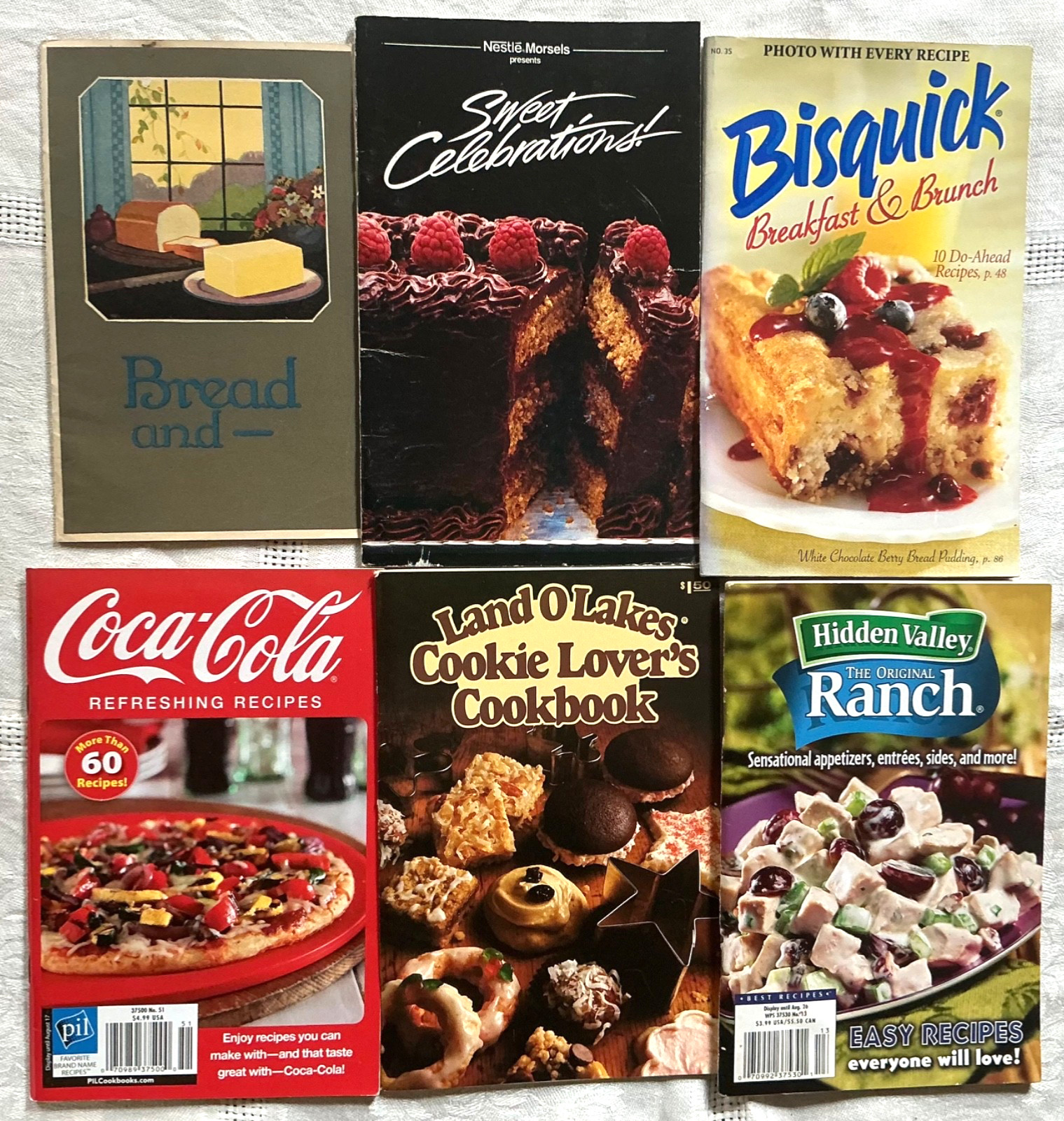 Lot of 60+ Vntg Advertising Cookbook Booklet Pamphlet Recipes 1930s – 2000s