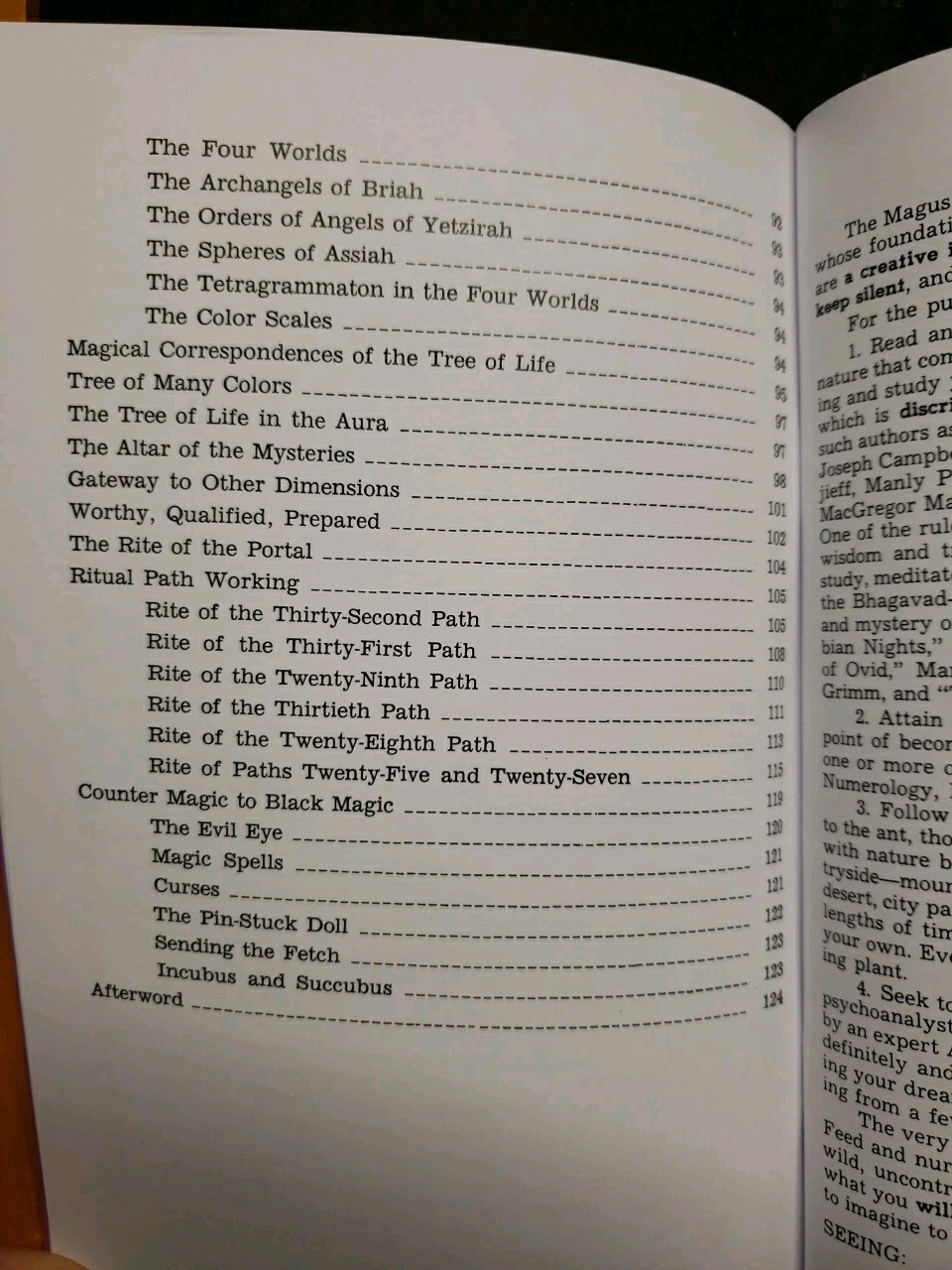 A.M.O.S. Ritual Book Of Magic By Clifford Bias 125 Pages New Reprint