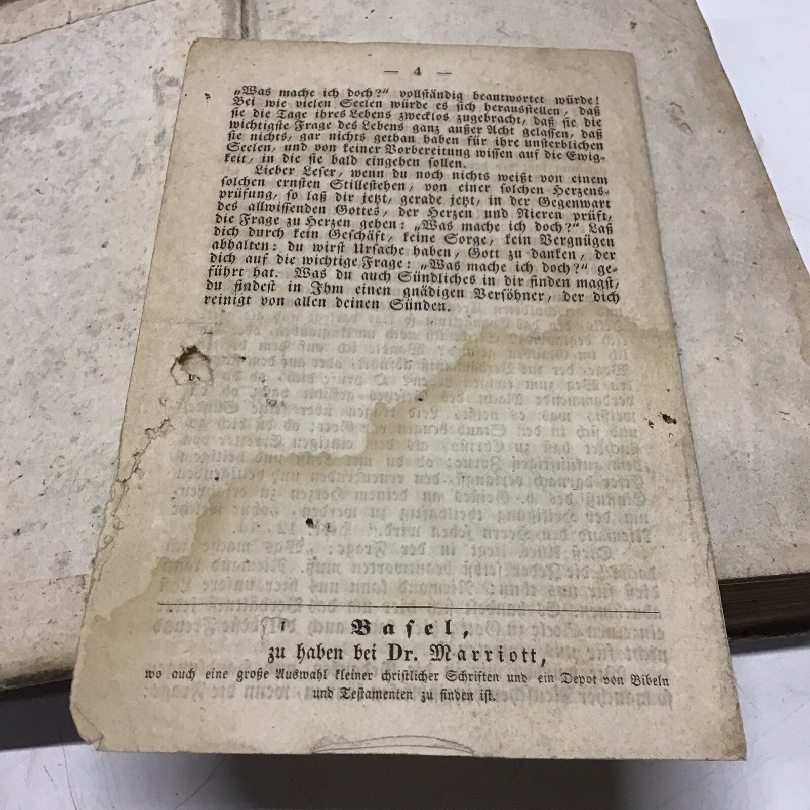 1776 Wahrheit der Christlichen Religion (Truth Of Christian Religion – G.Forster