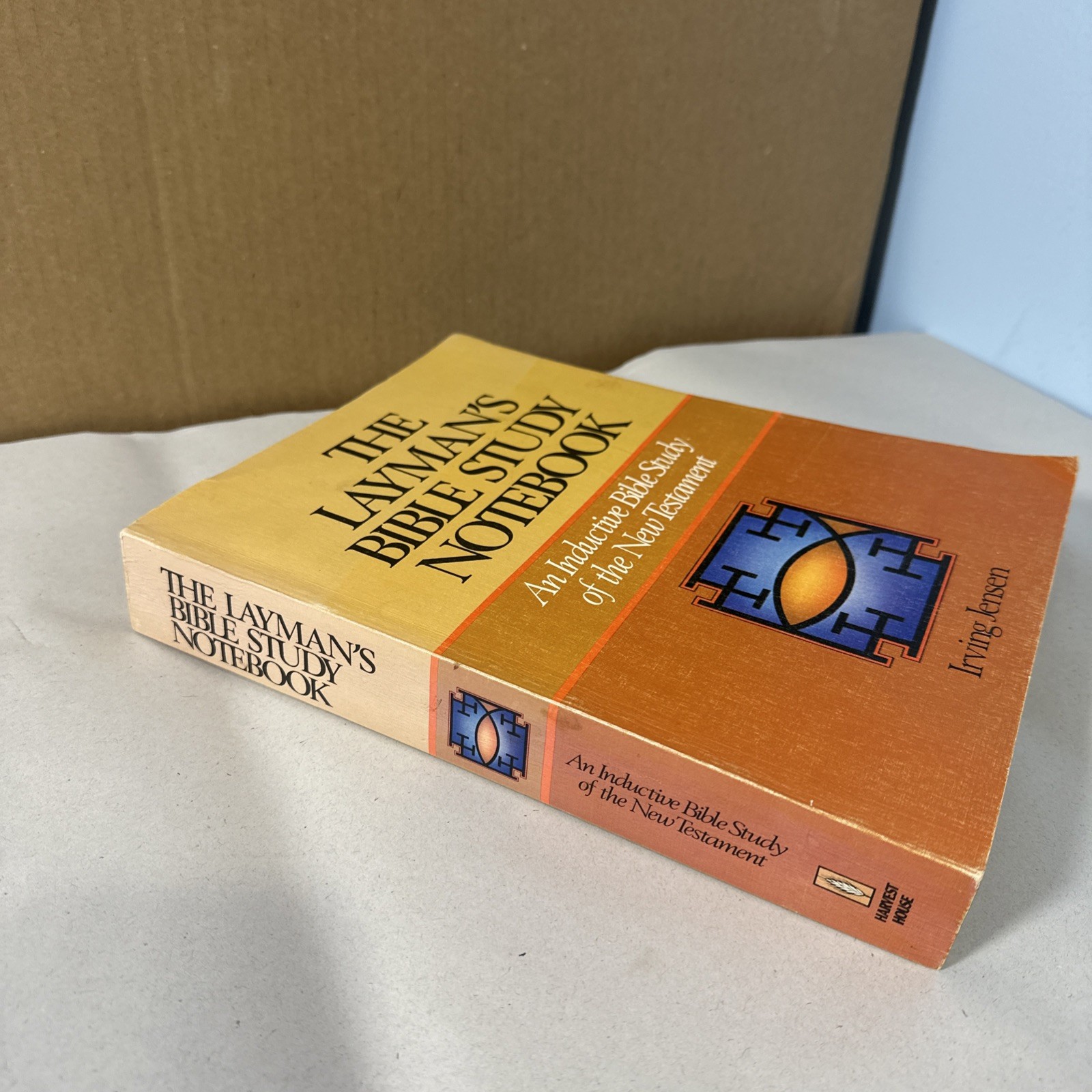 The Layman’s Bible Study Notebook by Irving Jensen 1978 Religion Book