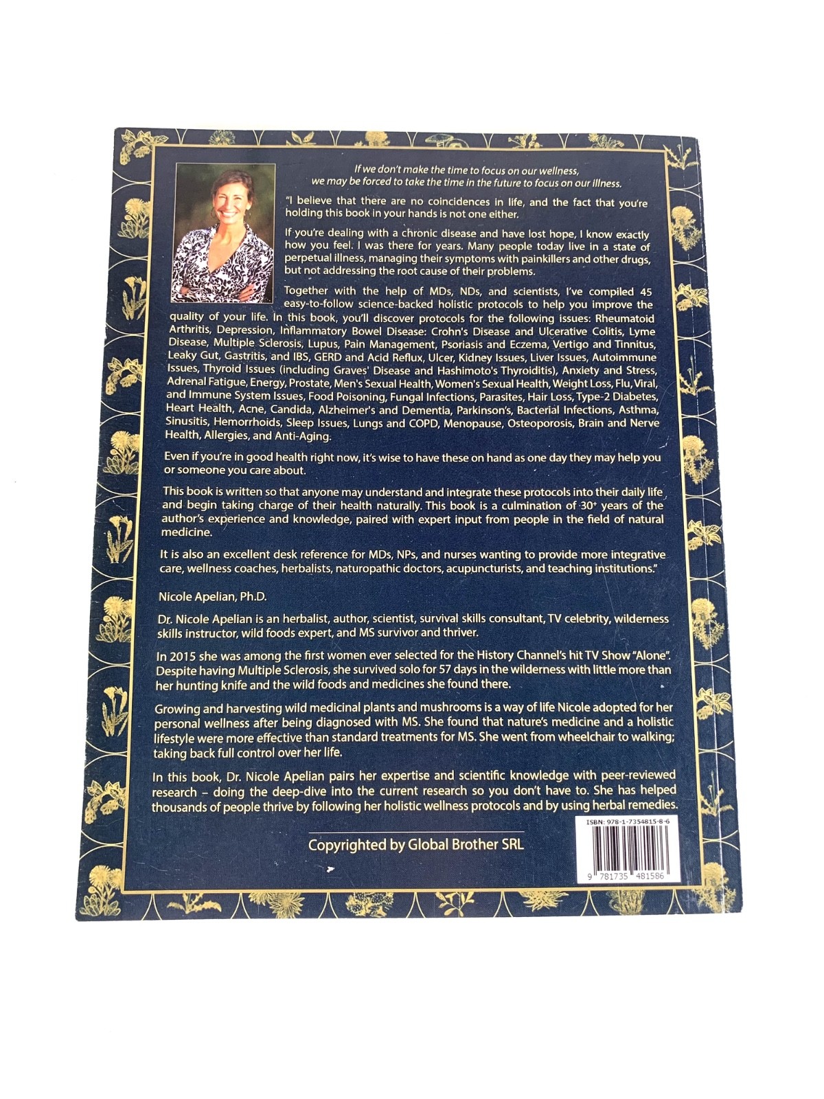 Holistic Guide to Wellness: Herbal Protocols for Common Ailments Nicole Apelian