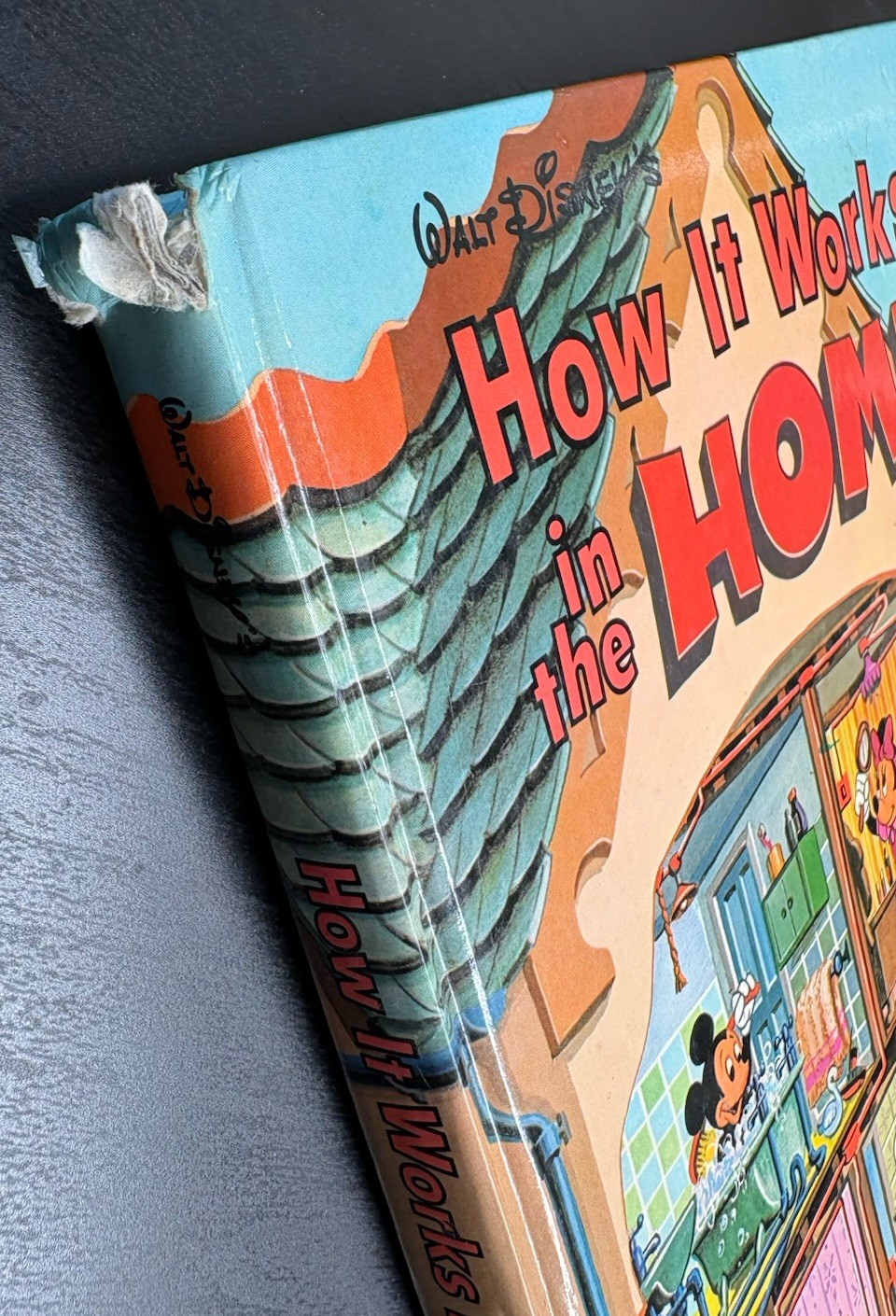Walt Disney How It Works In The Home Hardcover Book Vintage 1982