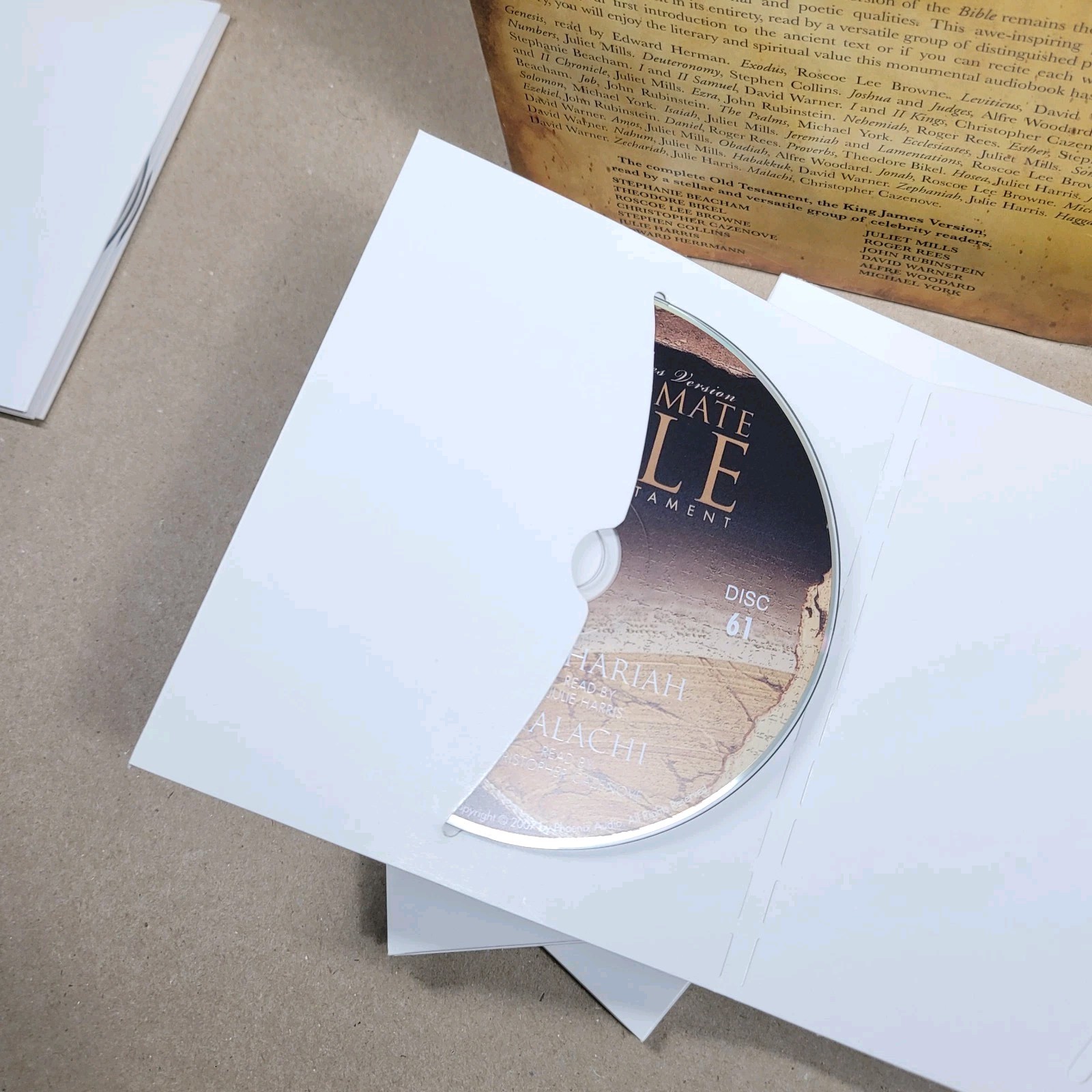 The Ultimate Bible The Old Testament KJV Audio CD Audiobook Unabridged Complete