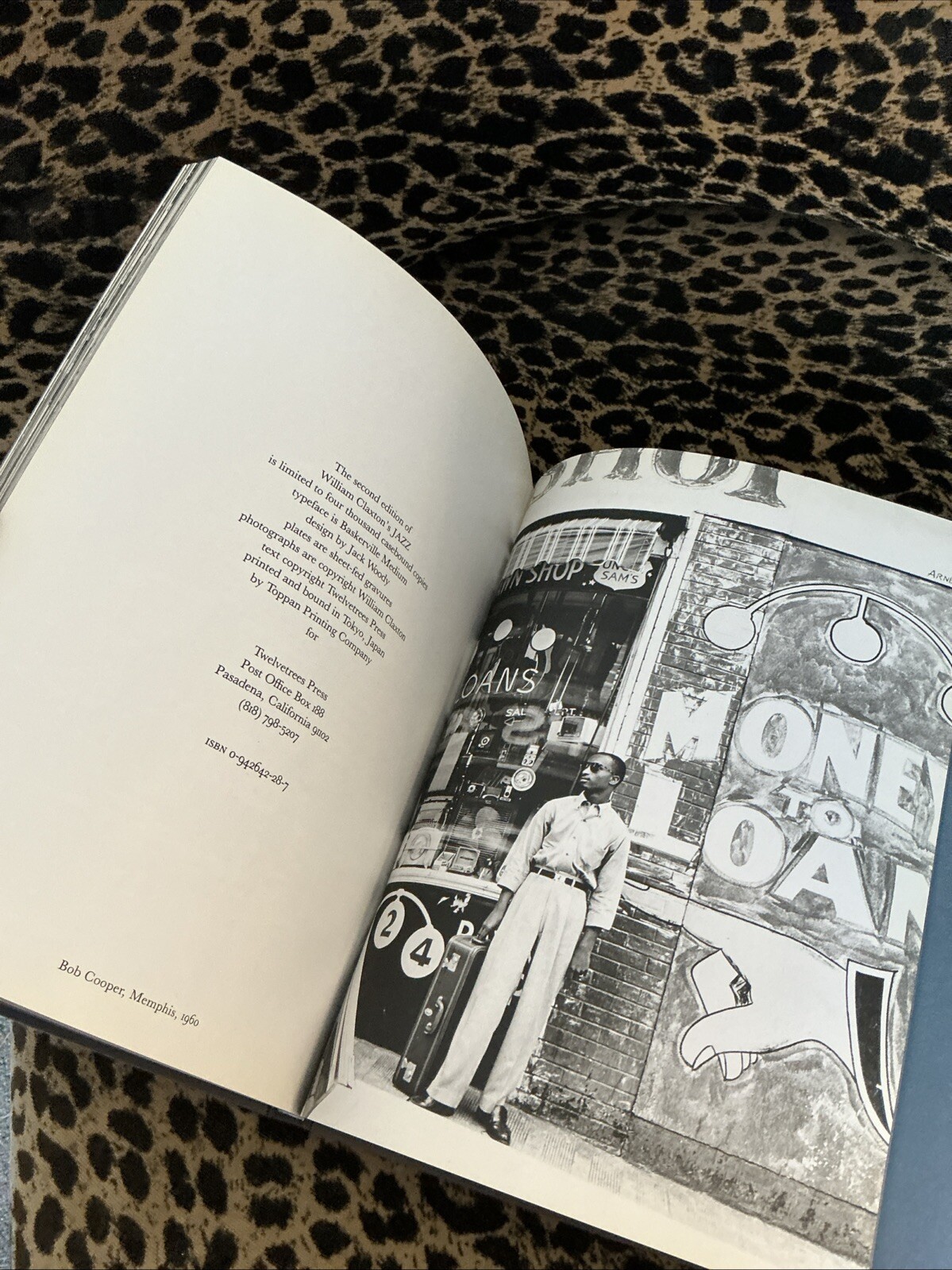 JAZZ – WILLIAM CLAXTON TWELVETREES PRESS – HARDCOVER