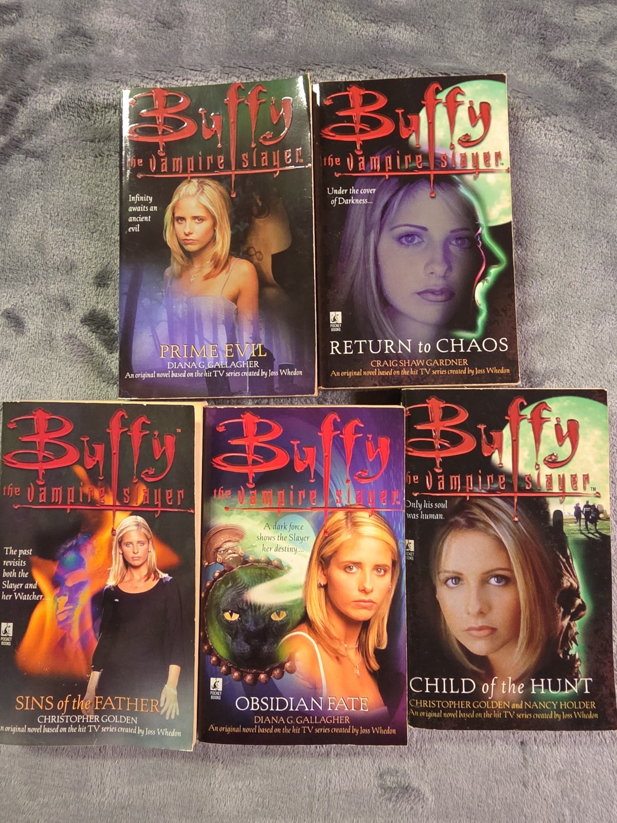 Buffy the Vampire Slayer x15 Vintage 90s 00s Y2K Vampires Horror Books BULK LOT