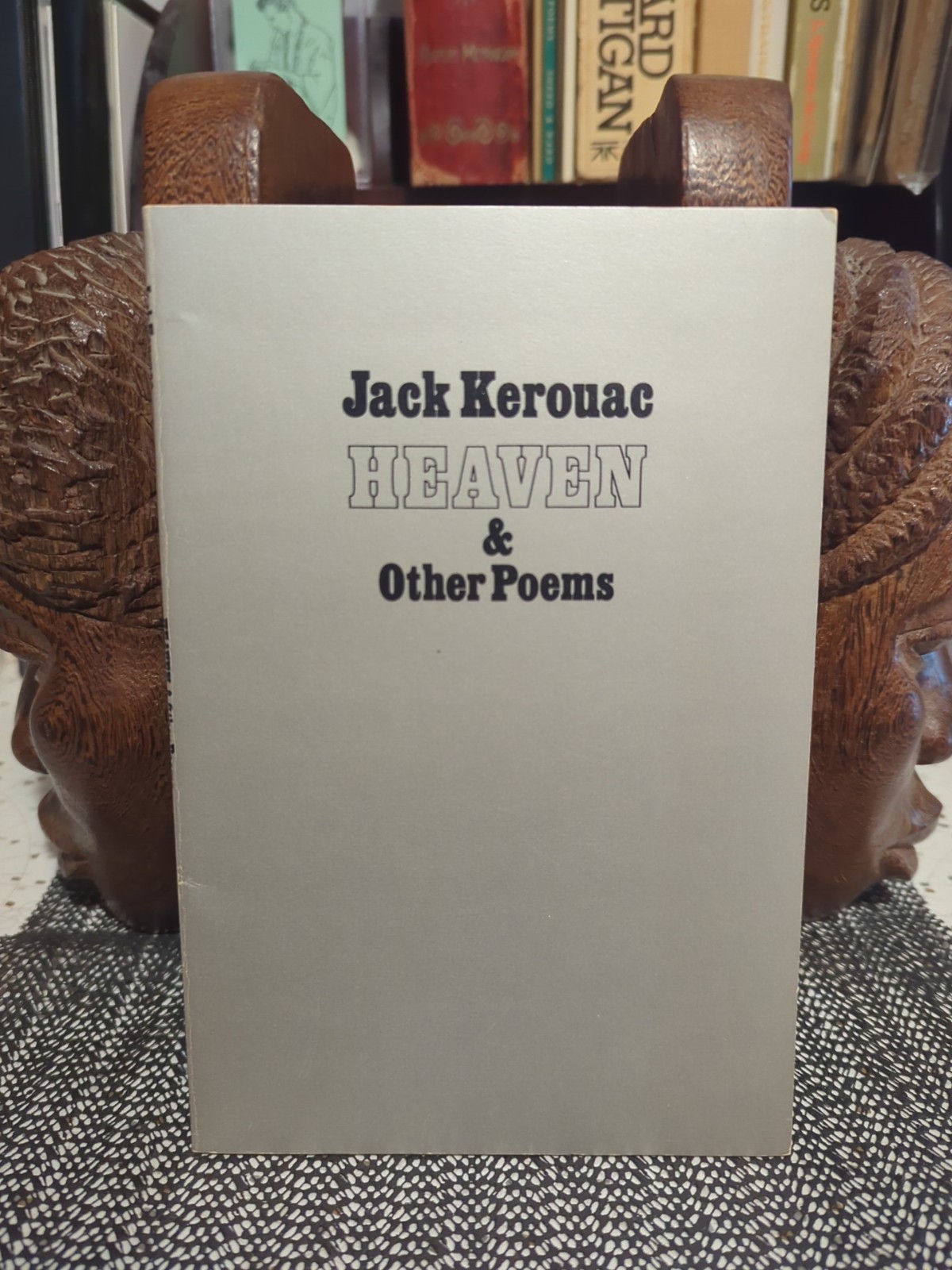 Jack Kerouac Heaven & Other Poems Review Copy With Slip Grey Fox Press 1977