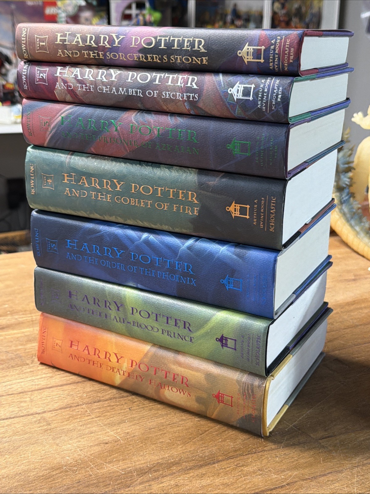 Harry Potter HP Hardcover Complete Set 1-7 Most First American Edition Rowling
