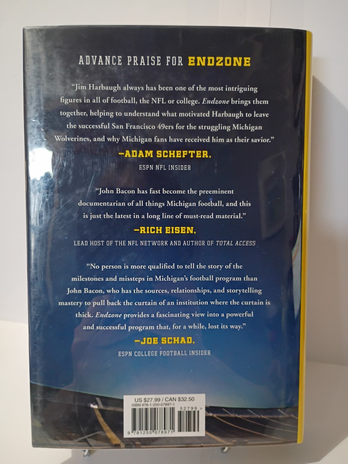 Endzone: The Rise, Fall, And Return Of Michigan Football By John U. Bacon 2015