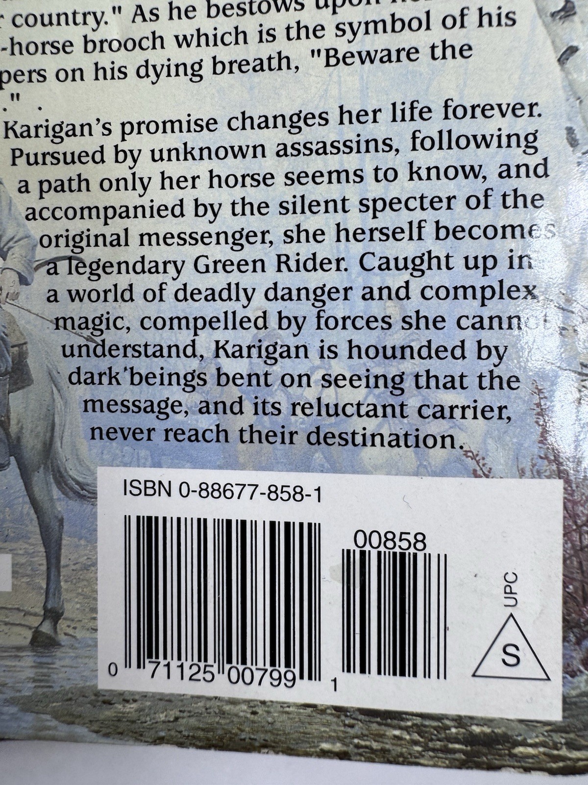 Britain, Kristen – Green Rider [Green Rider #1] PB 2000 Good+