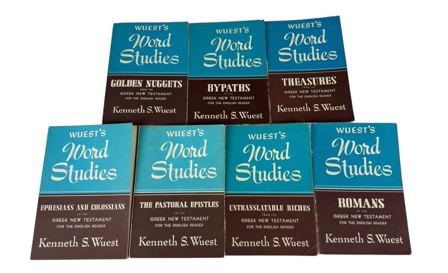 Wuest’s Word Studies Greek New Testament For English Readers Lot Of 7