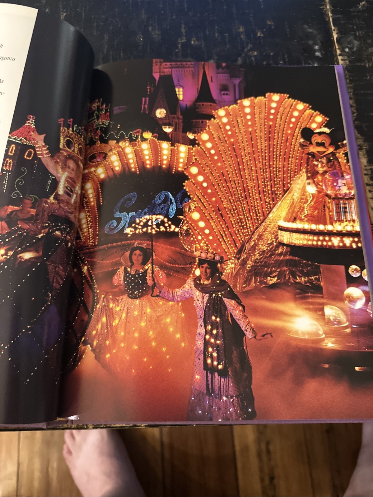 Walt Disney World Disney Kingdom Editions Purple Hardcover Book with Dust Jacket