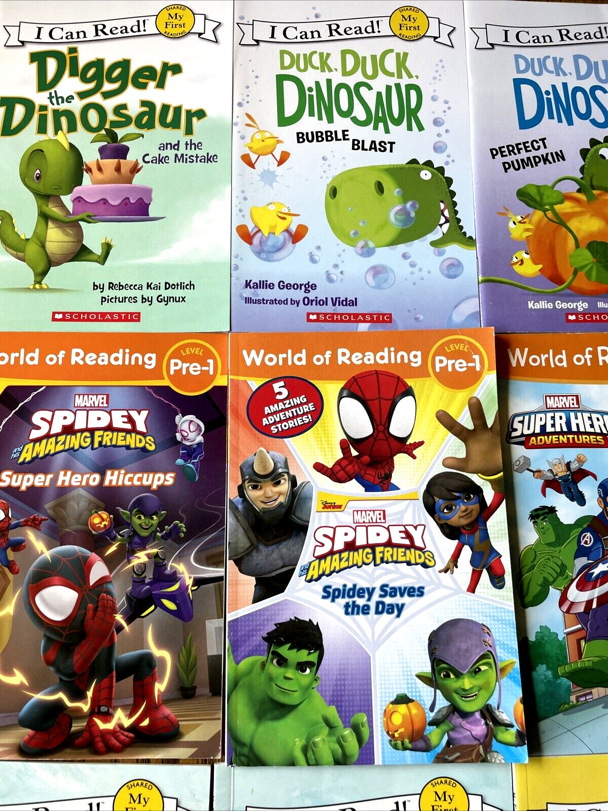 Lot of 20 Pre-Level 1 Children’s Shared Reading Books – Paperback Learn to Read