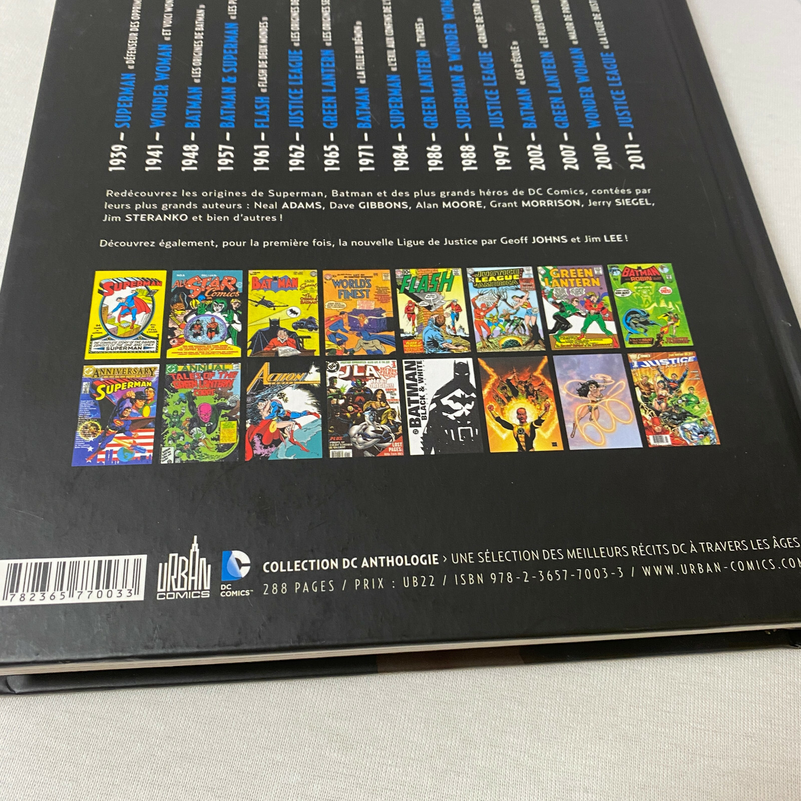 DC COMICS Anthologie – (DC ANTHOLOGIE) (French Edition) Hardcover Comic Book