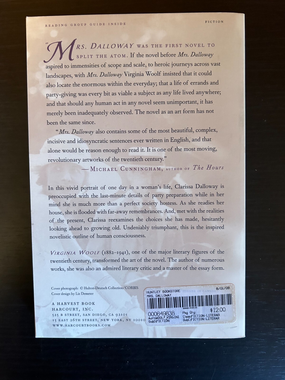 Mrs. Dalloway – a novel by Virginia Woolf