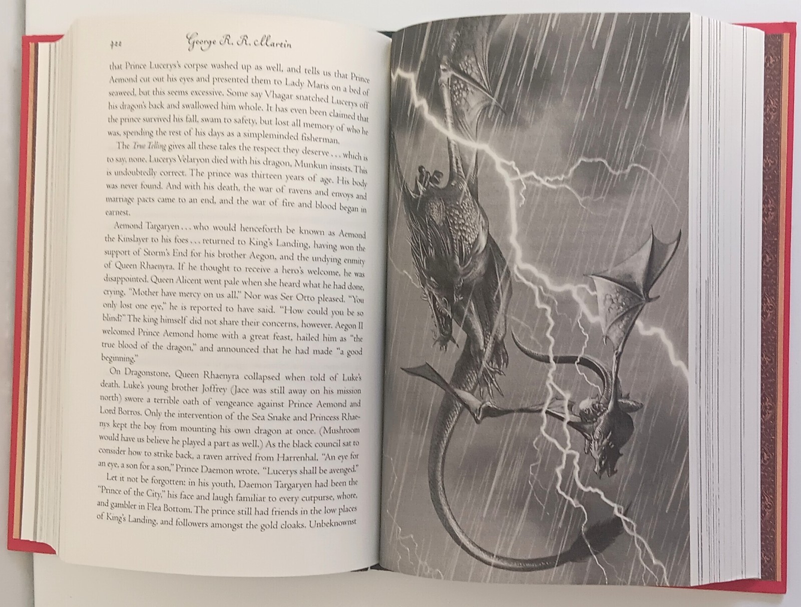Fire & Blood-George R.R. Martin-2018 Hardcover DJ 1st Ed/1st Print/*Illustrated*