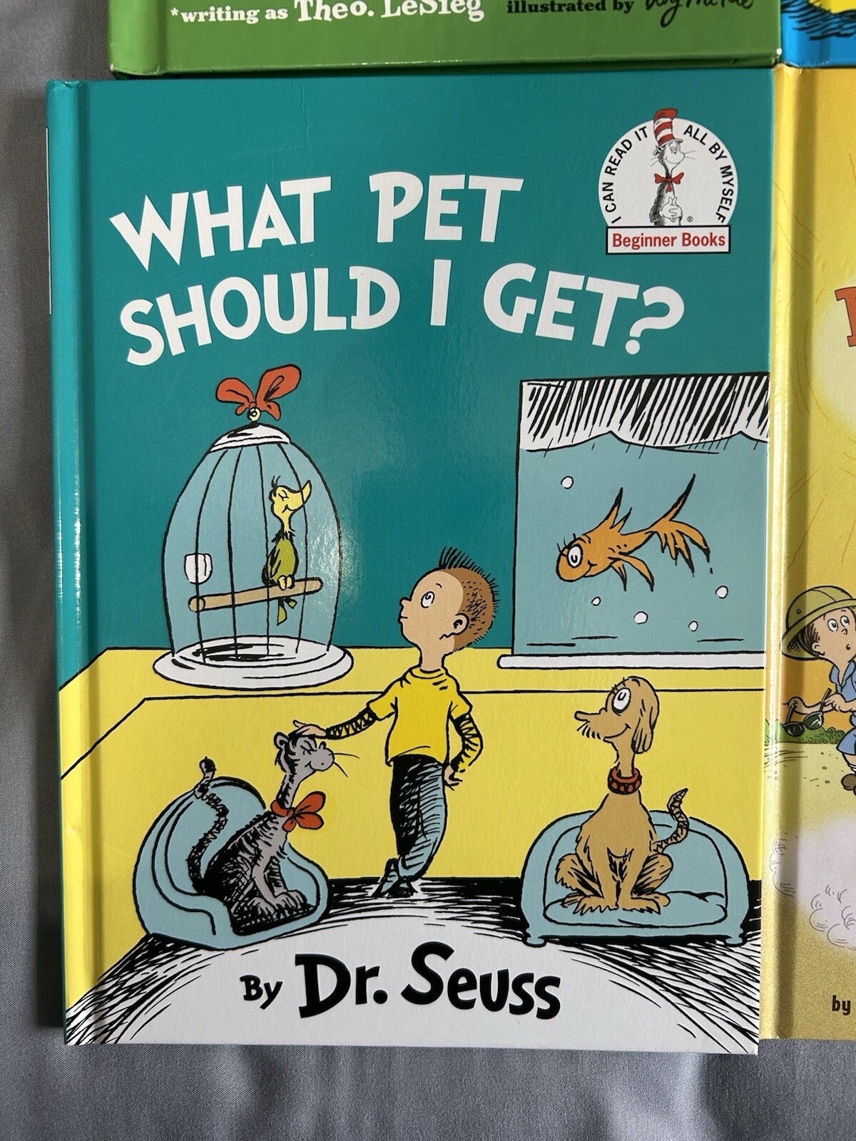 4-PC Dr Seuss Books Kids Children’s Beginner Reading Gift School Learning