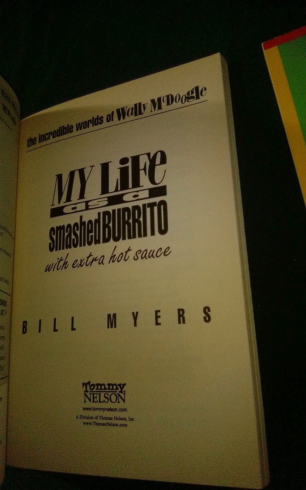 My Life As – Bill Myers Book Lot 2 Volumes Wally McDoogle Paperback