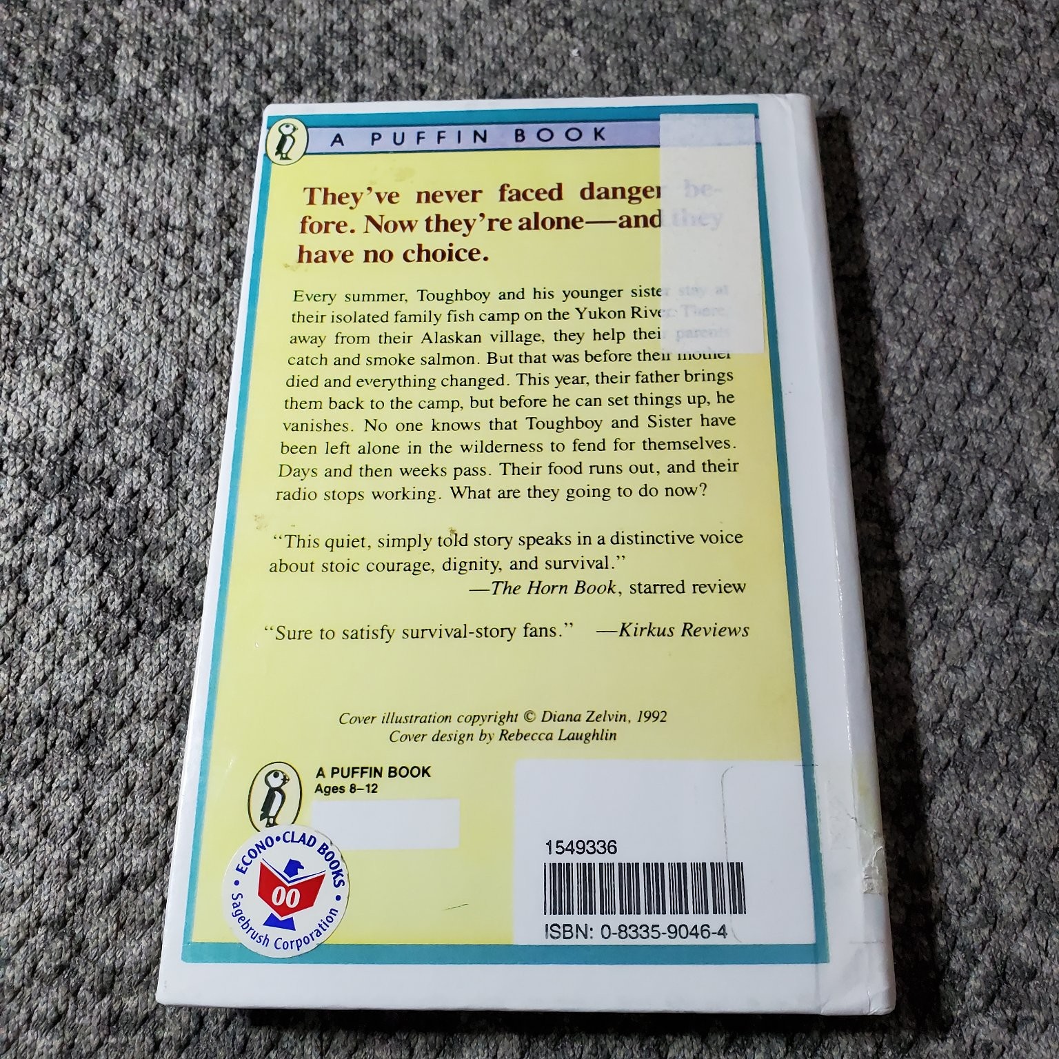 Toughboy & Sister Kirkpatrick Hill 1992 Puffin Books Survival Fiction