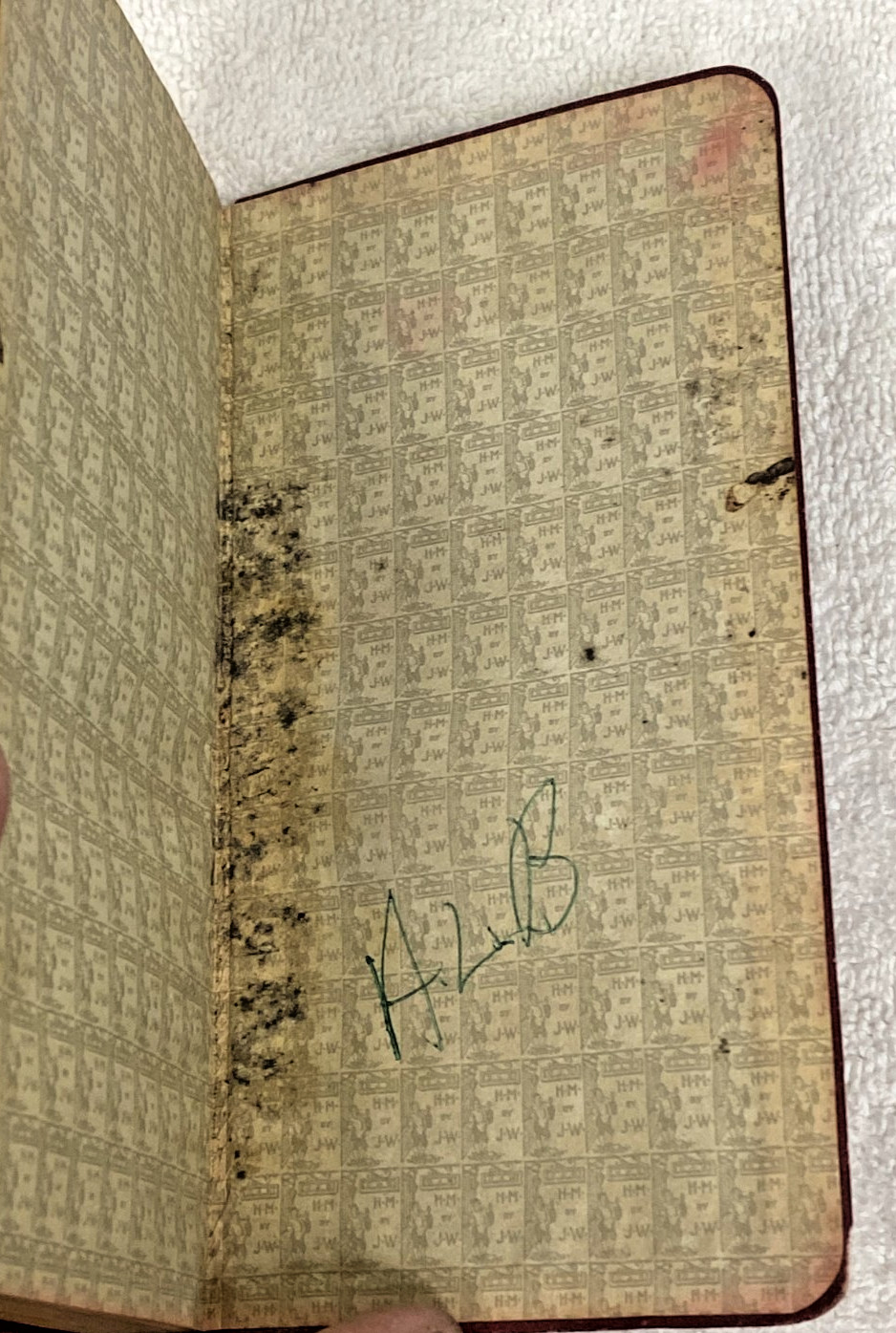 Vintage 1909 Chef’s Reminder Dishes Hotel Monthly Culinary Oddities Book
