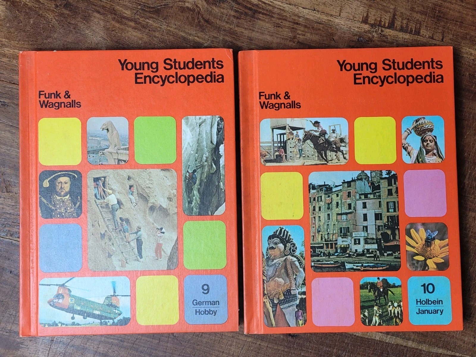 YOUNG STUDENTS ENCYCLOPEDIA (20 VOLUME SET) BY Funk & Wagnalls HARDCOVER 1972/73