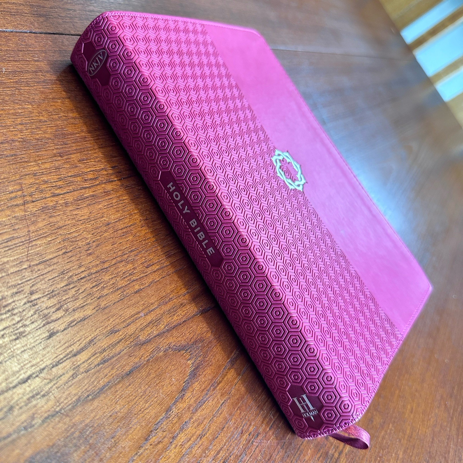 NKJV Essential Teen Study Bible Crimson Red Leather Touch Religious Jesus