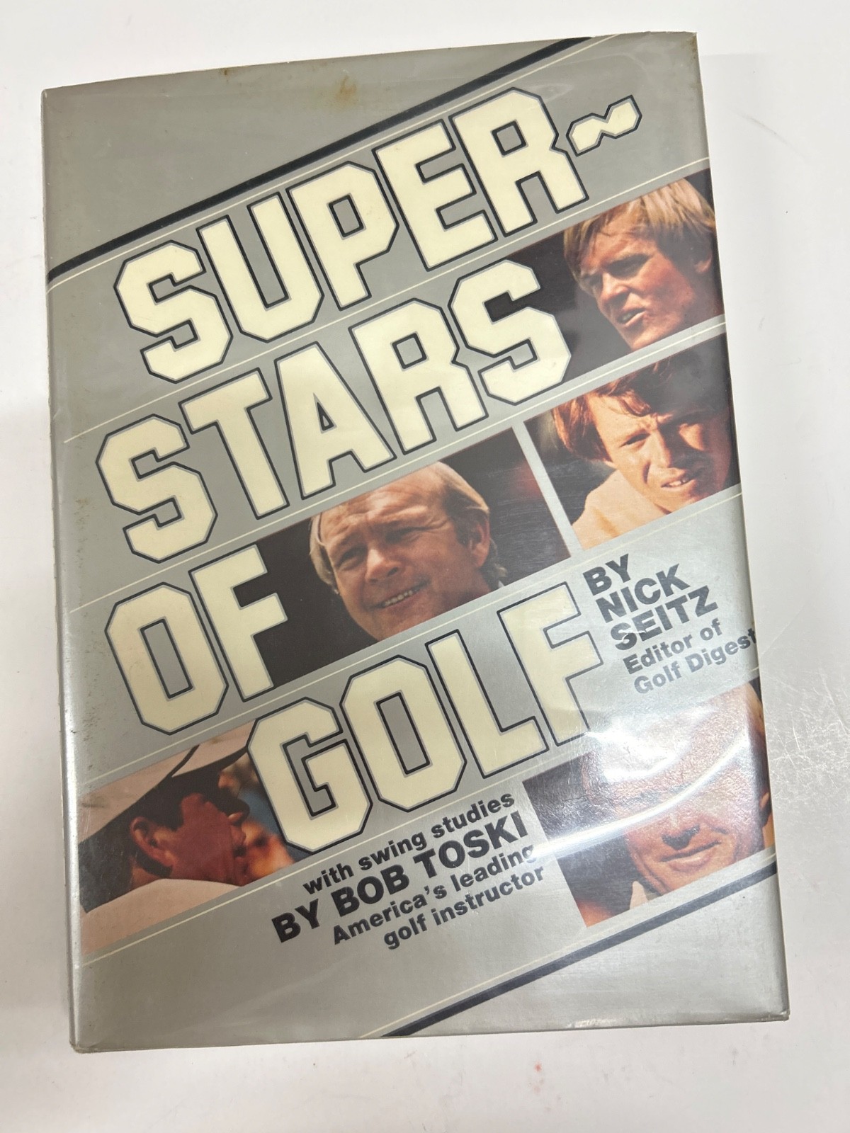 2 Vintage Golf Books „The Swing“ 2001 &“Super-Stars of Golf“ 1978