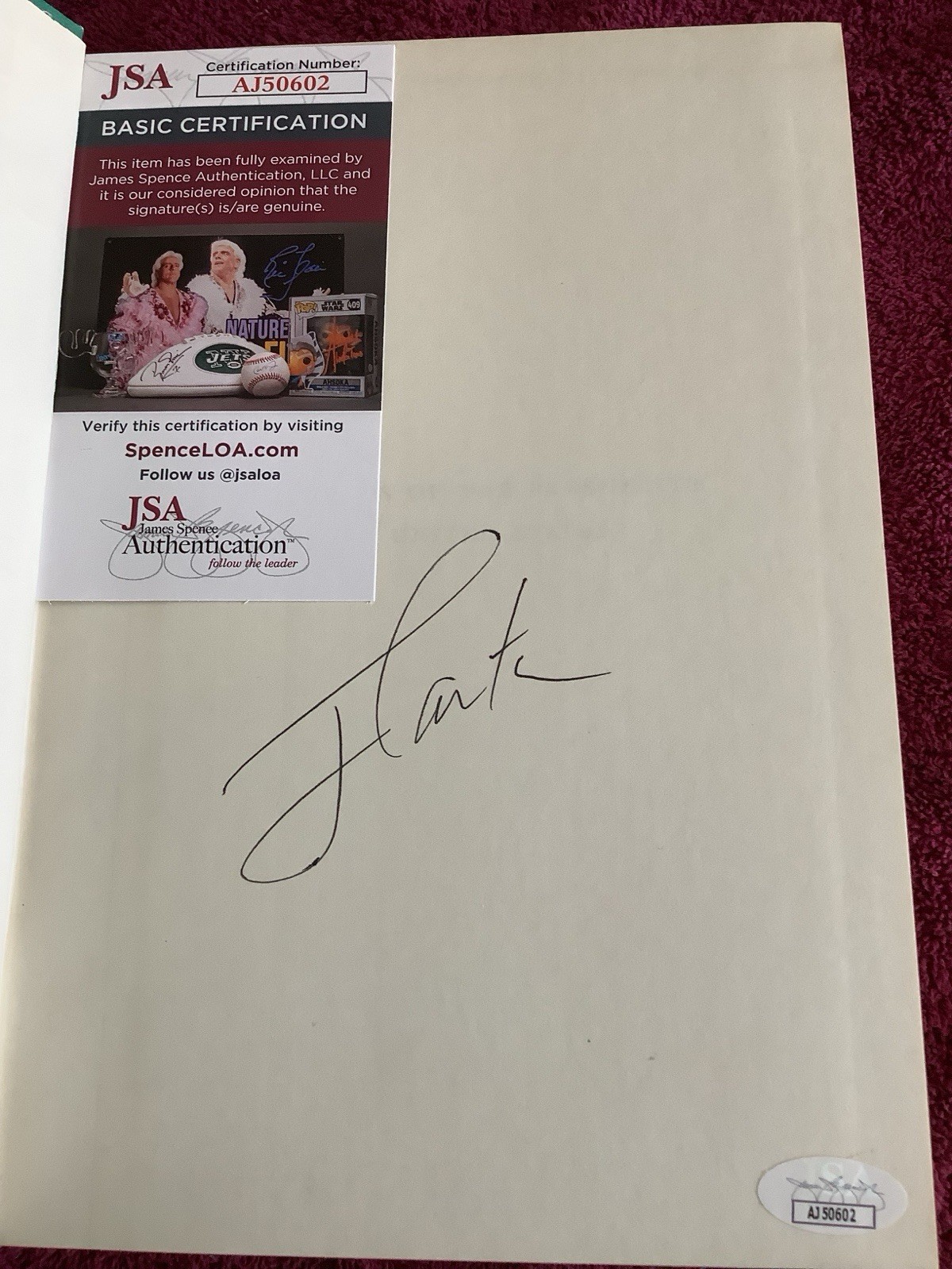 Public Papers of the Presidents U S JIMMY CARTER, 1977-81 9 VOL SET SIGNED JSA
