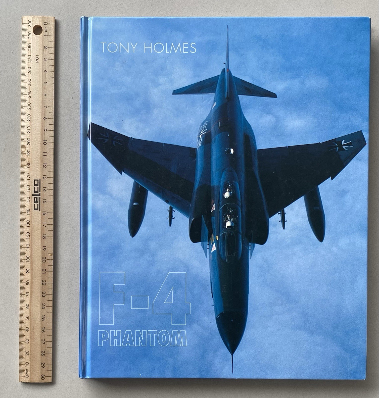 F-4 Phantom by Tony Holmes (1996 Hardcover) Aviation Photography