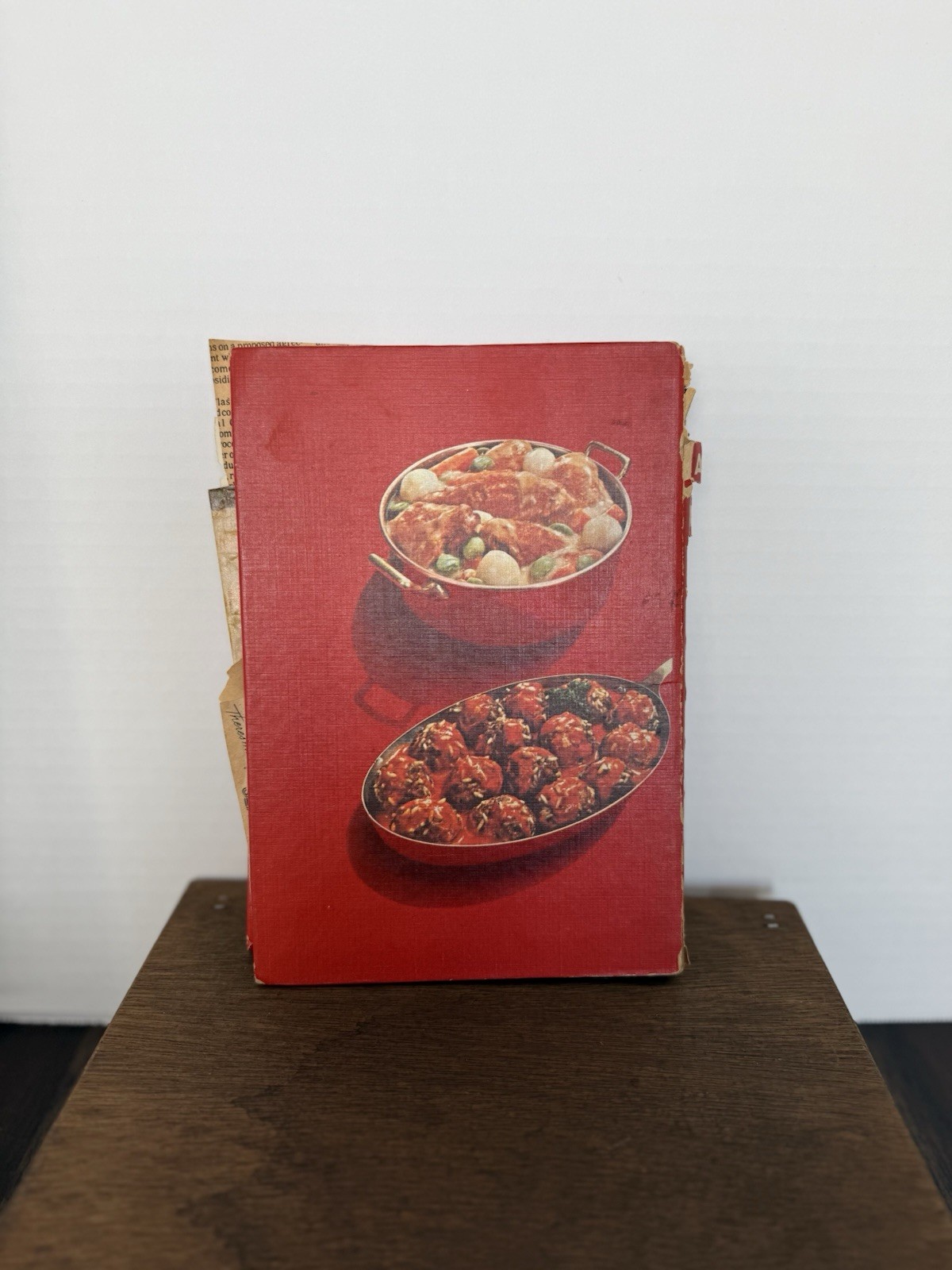 Campbell Cookbook, Cooking with Soup, Spiral Hardcover, Handwritten Recipes