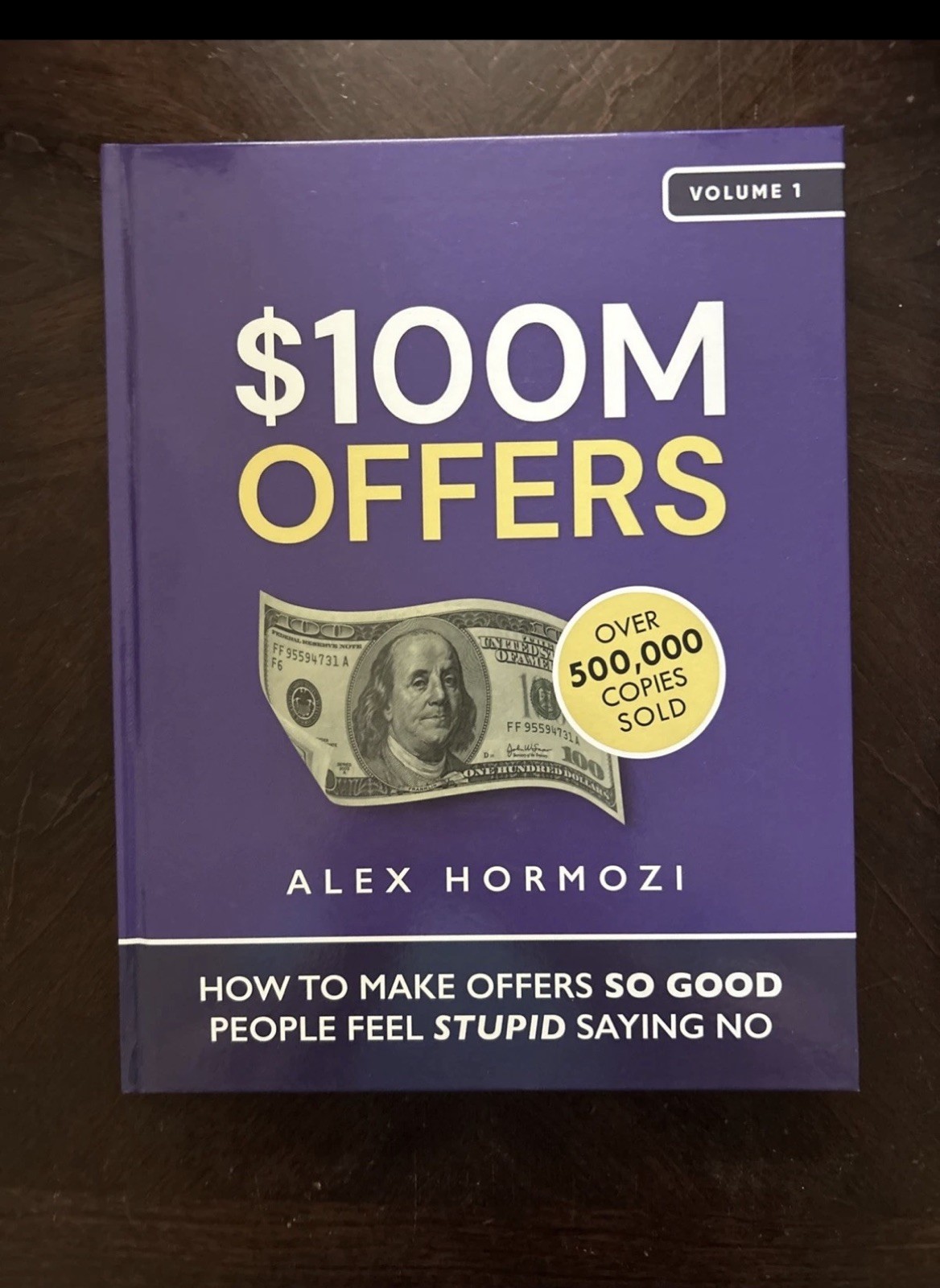 $100M Series by Alex Hormozi Hardcover Business Book Set: Money, Leads, Offers