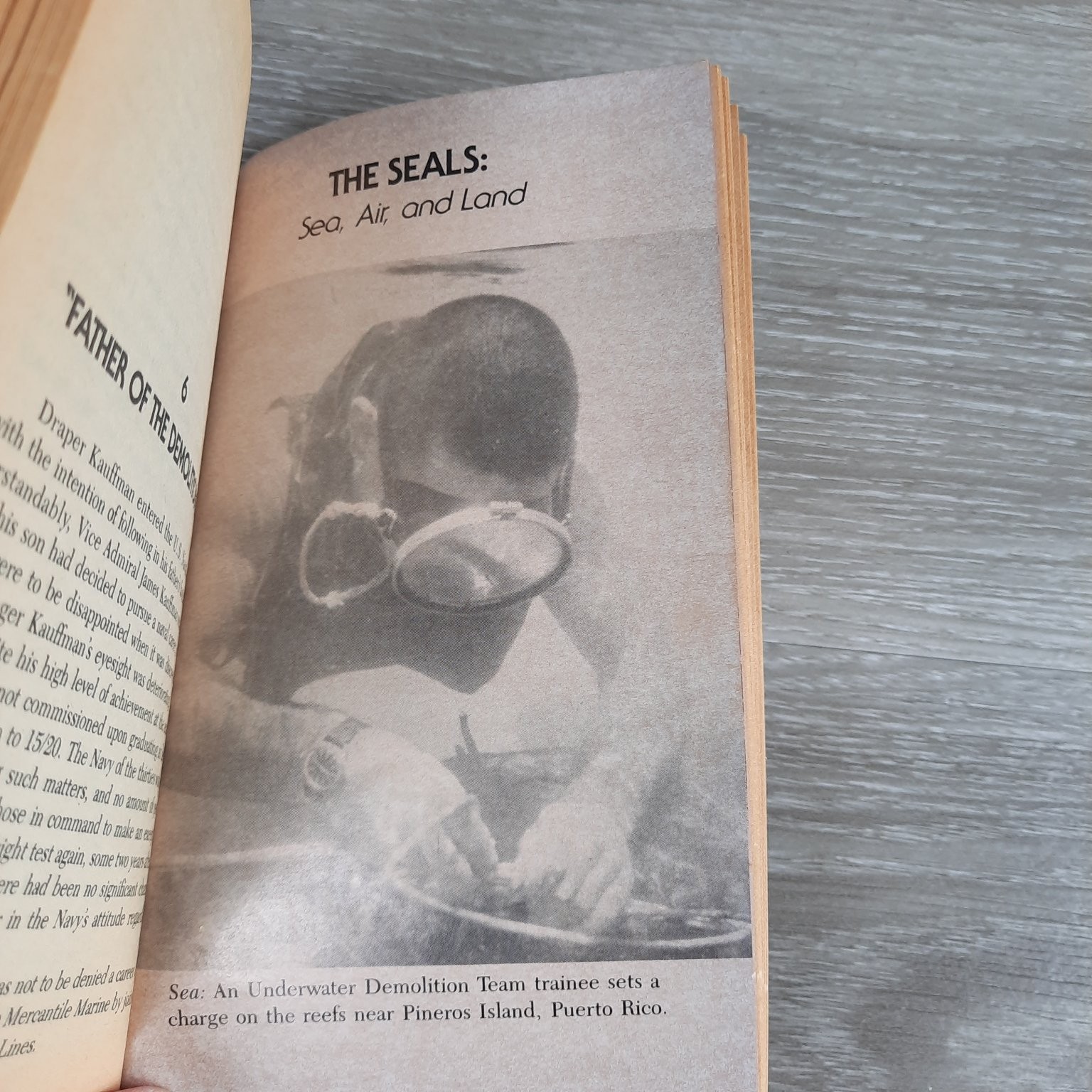 U.S. Navy SEALs Ian Padden 1985 First Edition Military History Bantam
