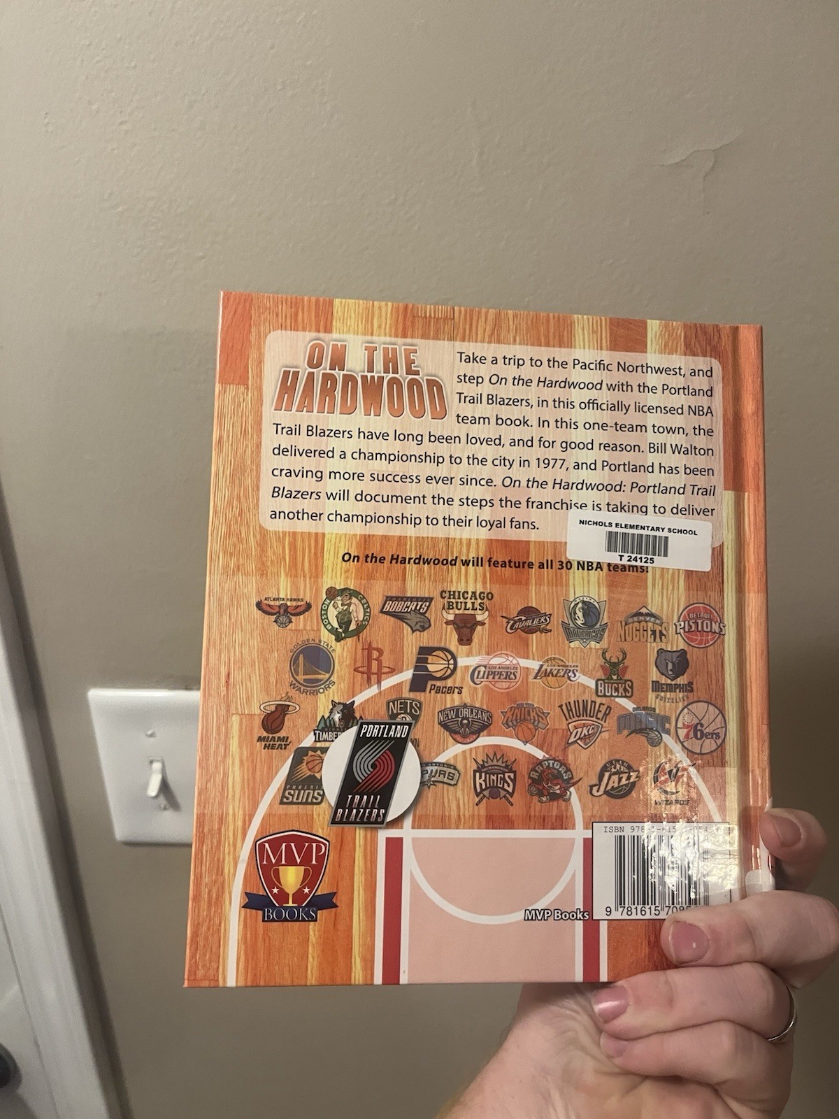 Portland Trailblazers On The Hardwood NBA Basketball Book