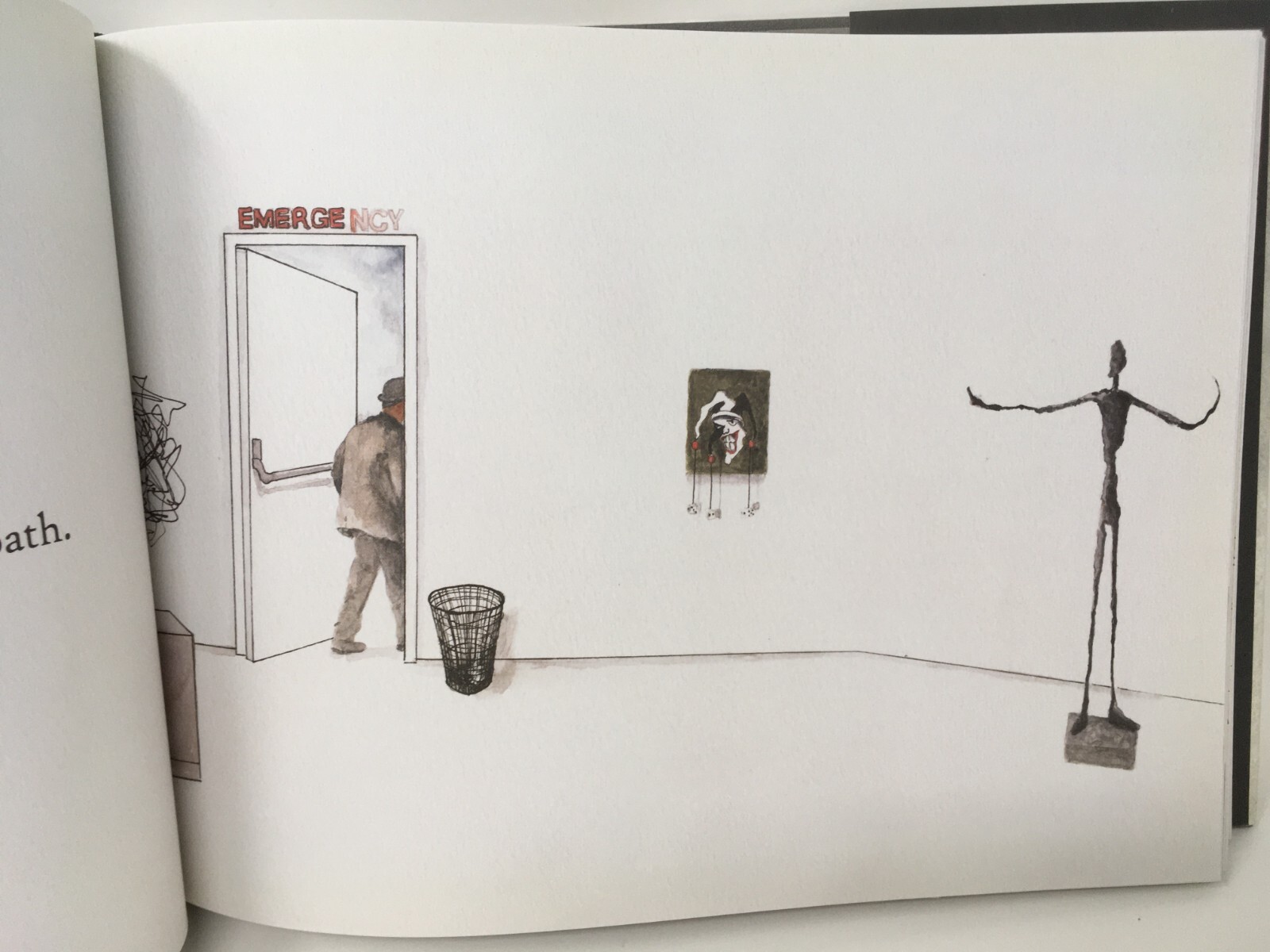 The Well of Being -A Children’s Book for Adults by Jean-Pierre Weill -Watercolor